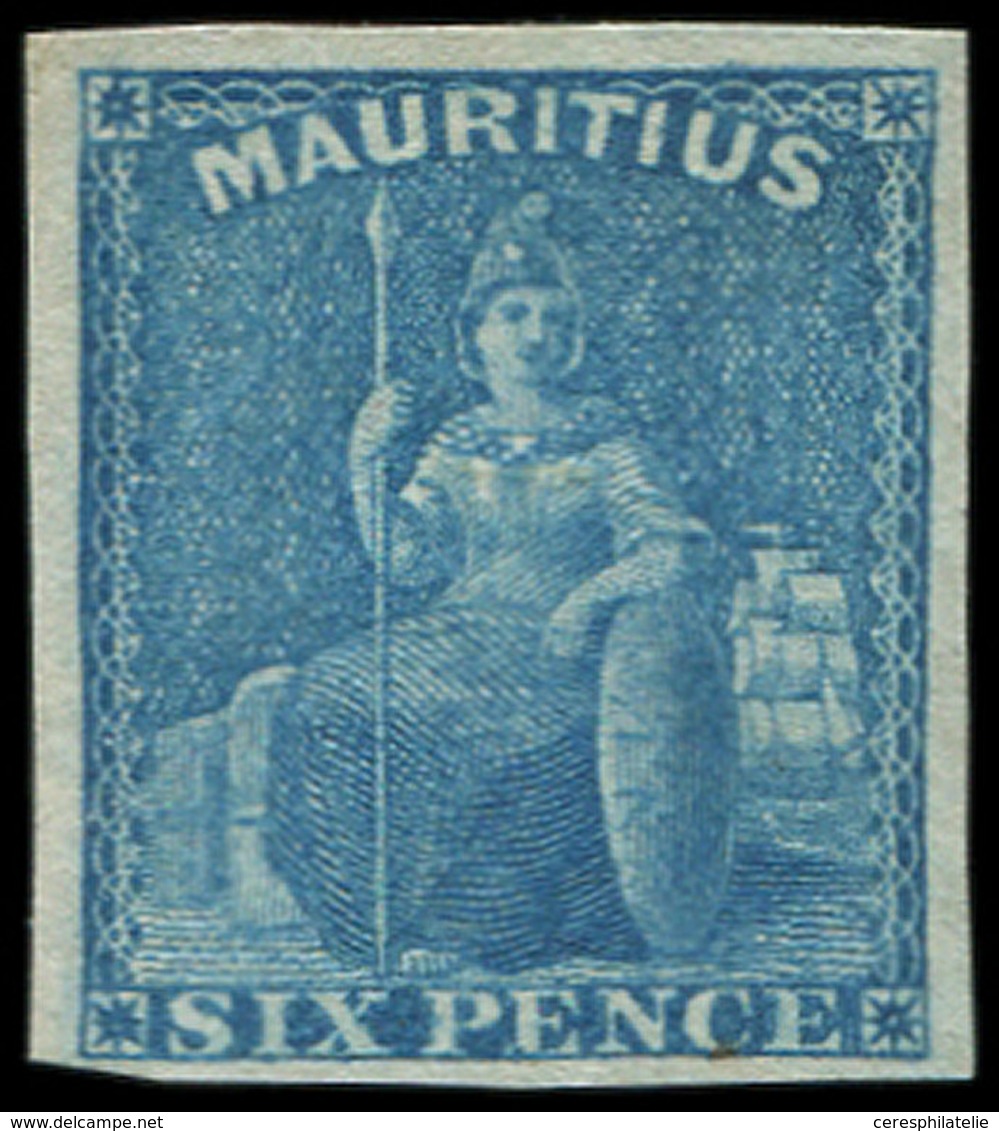 (*) ILE MAURICE 17 : 6p. Bleu, TB - Mauritius (...-1967)