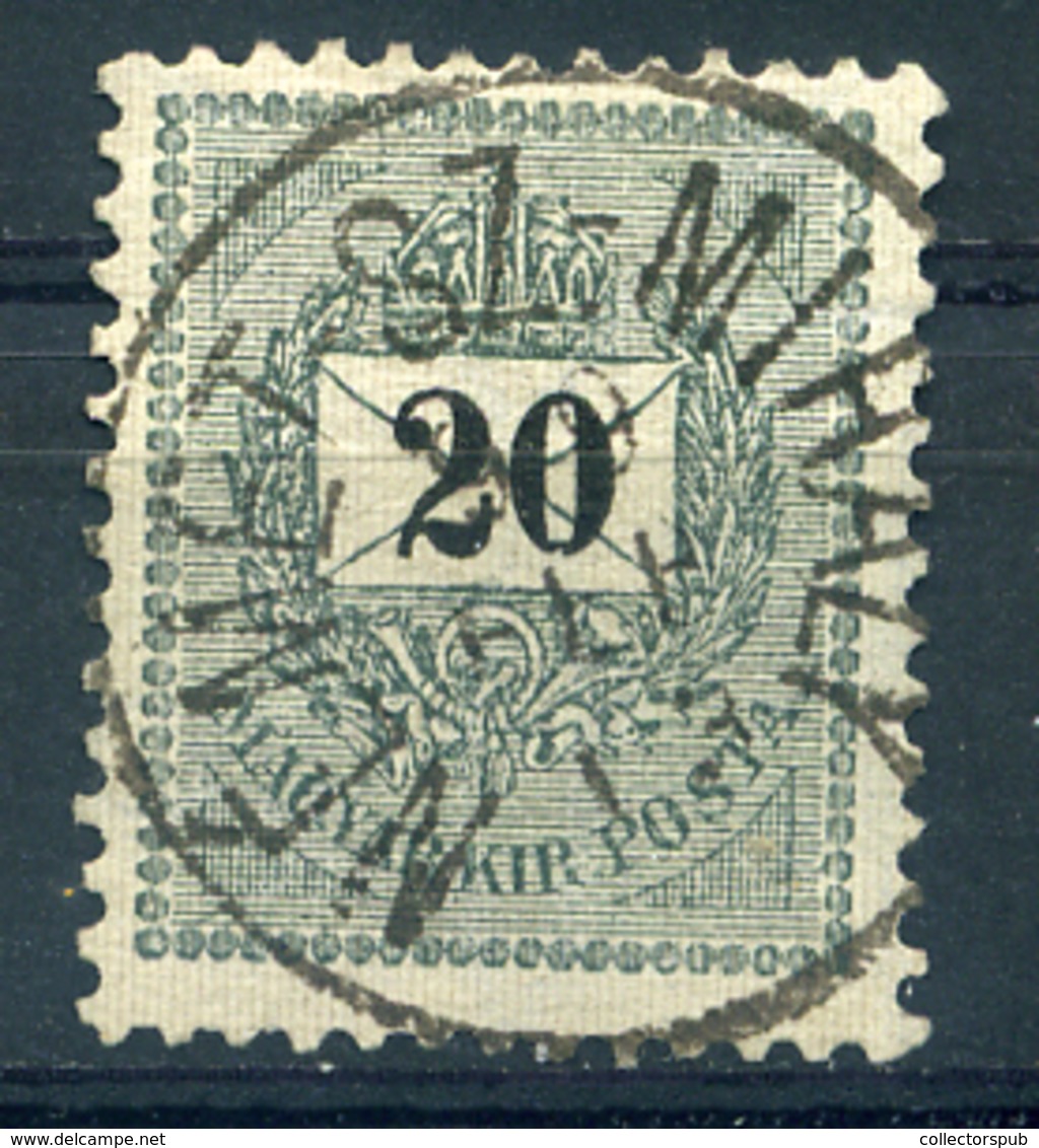 NÉMETSZENTMIHÁLY 20Kr Szép Bélyegzés  /   20  Kr Nice Pmk - Used Stamps