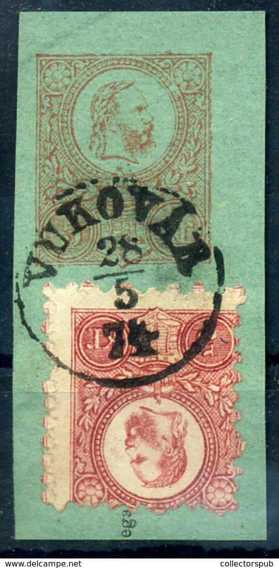 VUKOVÁR  Díjjegyes,kivágás,vegyes Bérmentesítés, Szép Bélyegzés  /  Stationery Excision Mix. Frank Nice Pmk - Used Stamps