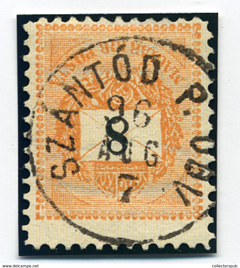 SZÁNTÓD P. UDV. 8Kr  Szép Bélyegzés  /  Train Station 8  Kr Nice Pmk - Used Stamps