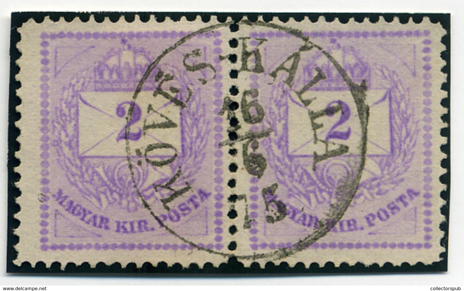 KÖVESKÁLLA  2Kr Pár Szép  Bélyegzés - Used Stamps