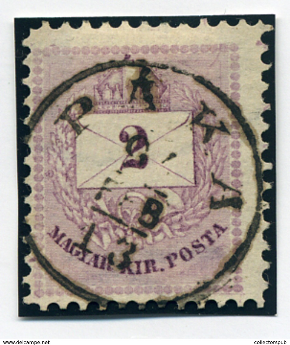 PÁKA  2Kr Pár Szép  Bélyegzés - Used Stamps