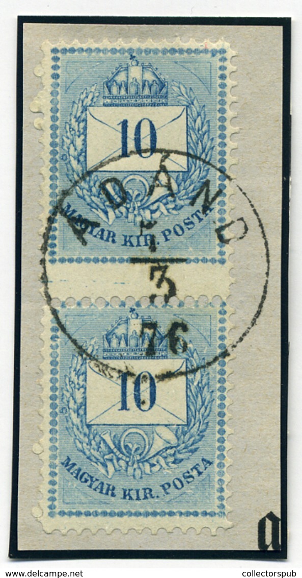 ÁDÁND 10Kr Pár Szép Bélyegzés  /  Pair 10  Kr Nice Pmk - Used Stamps