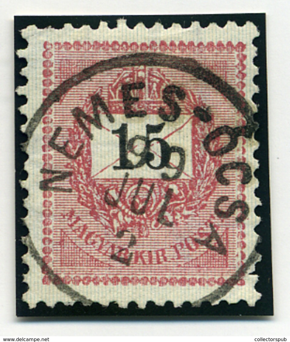 NEMESÓCSA 15Kr Szép Bélyegzés  /  15 Kr Nice Pmk - Used Stamps