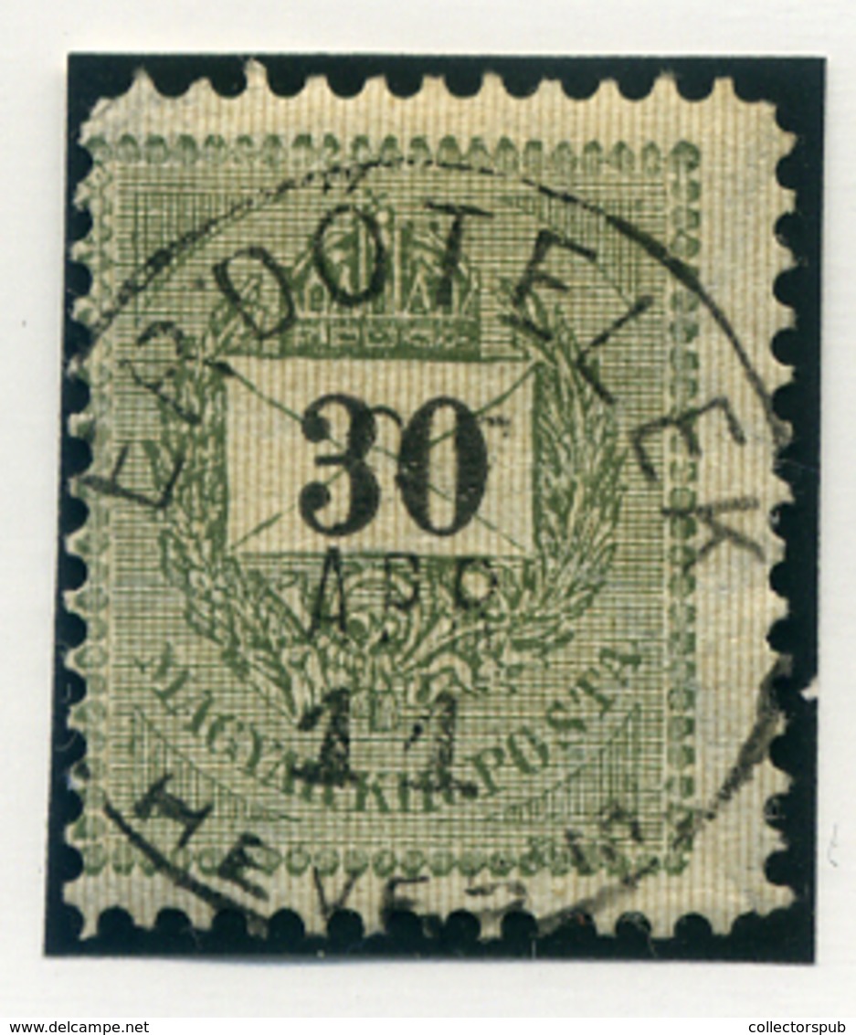 ERDŐTELEK 30Kr Szép Bélyegzés  /  30  Kr Nice Pmk - Used Stamps
