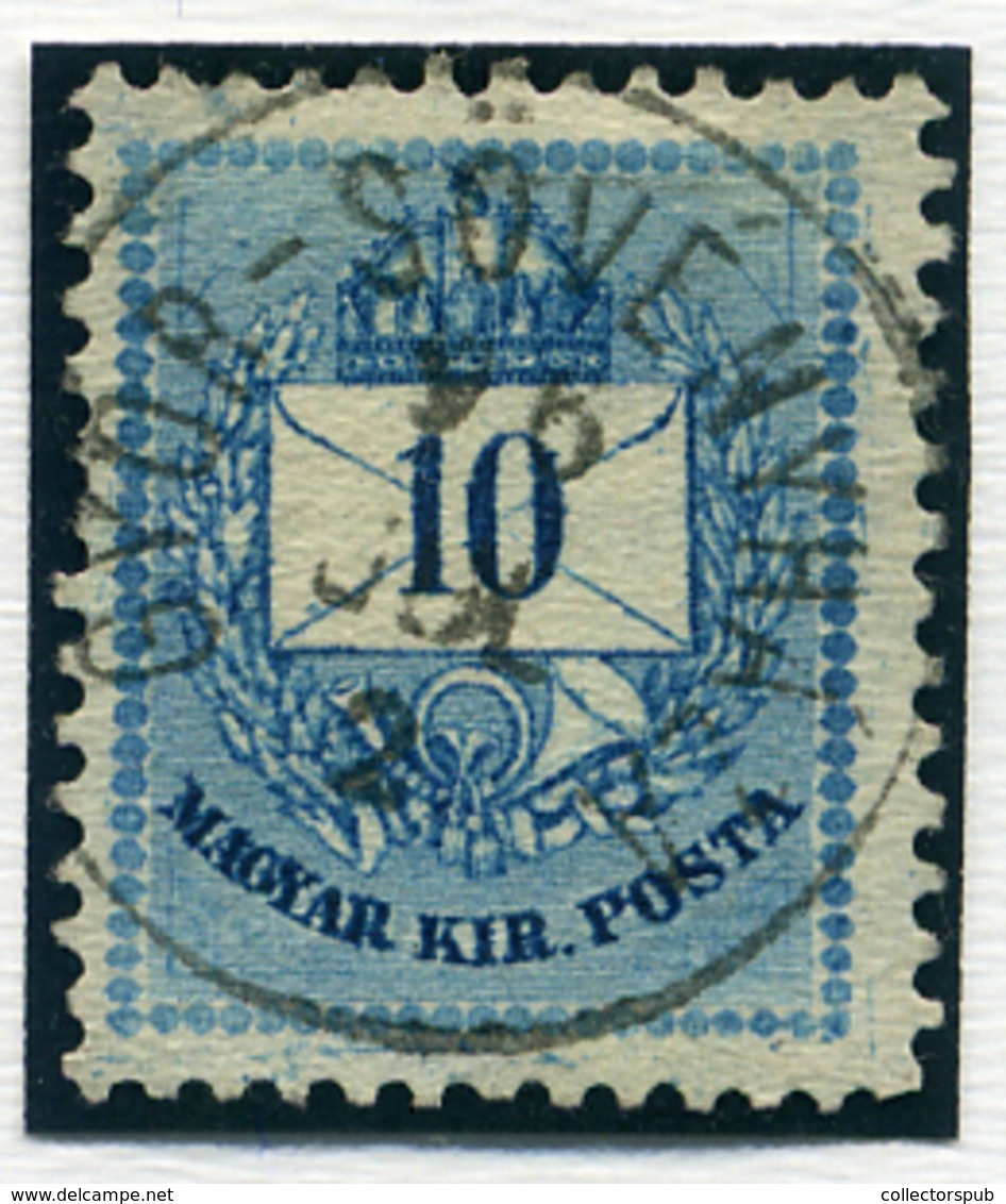 GYŐRSÖVÉNYHÁZA 10Kr  Szép Bélyegzés  /  10  Kr Nice Pmk - Used Stamps