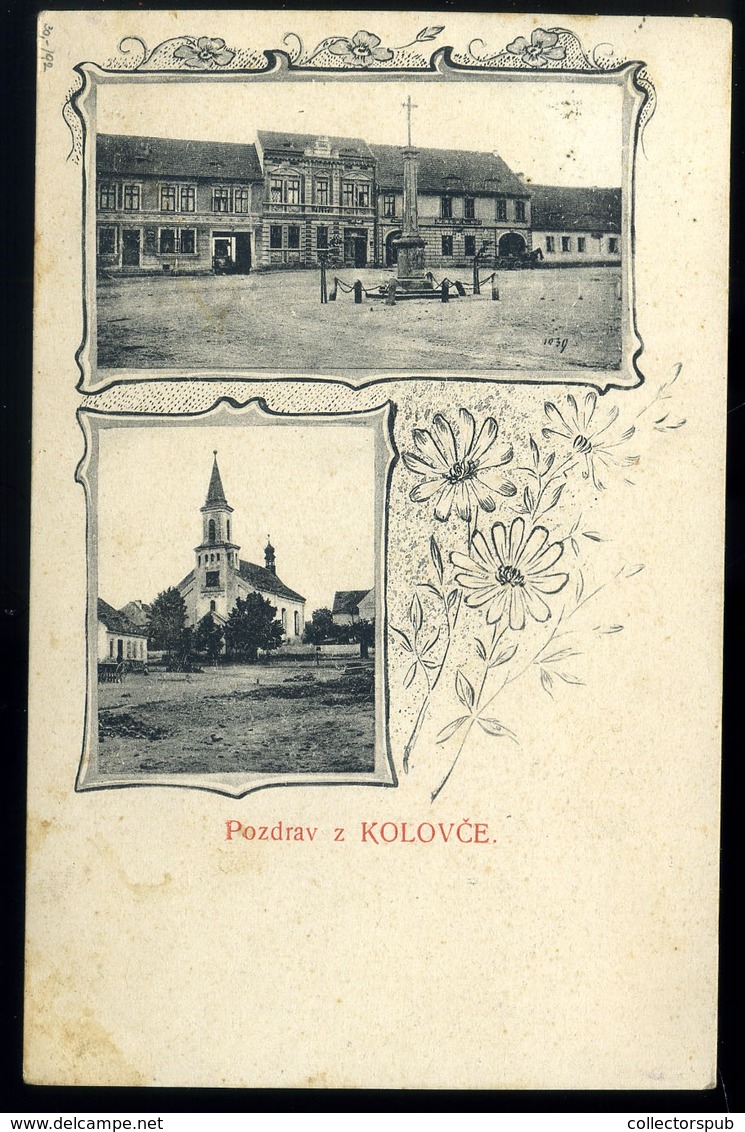 AUSZTRIA Kolovec 1910. Régi Képeslap  /  AUSTRIA 1910 Vintage Pic. P.card - Other & Unclassified