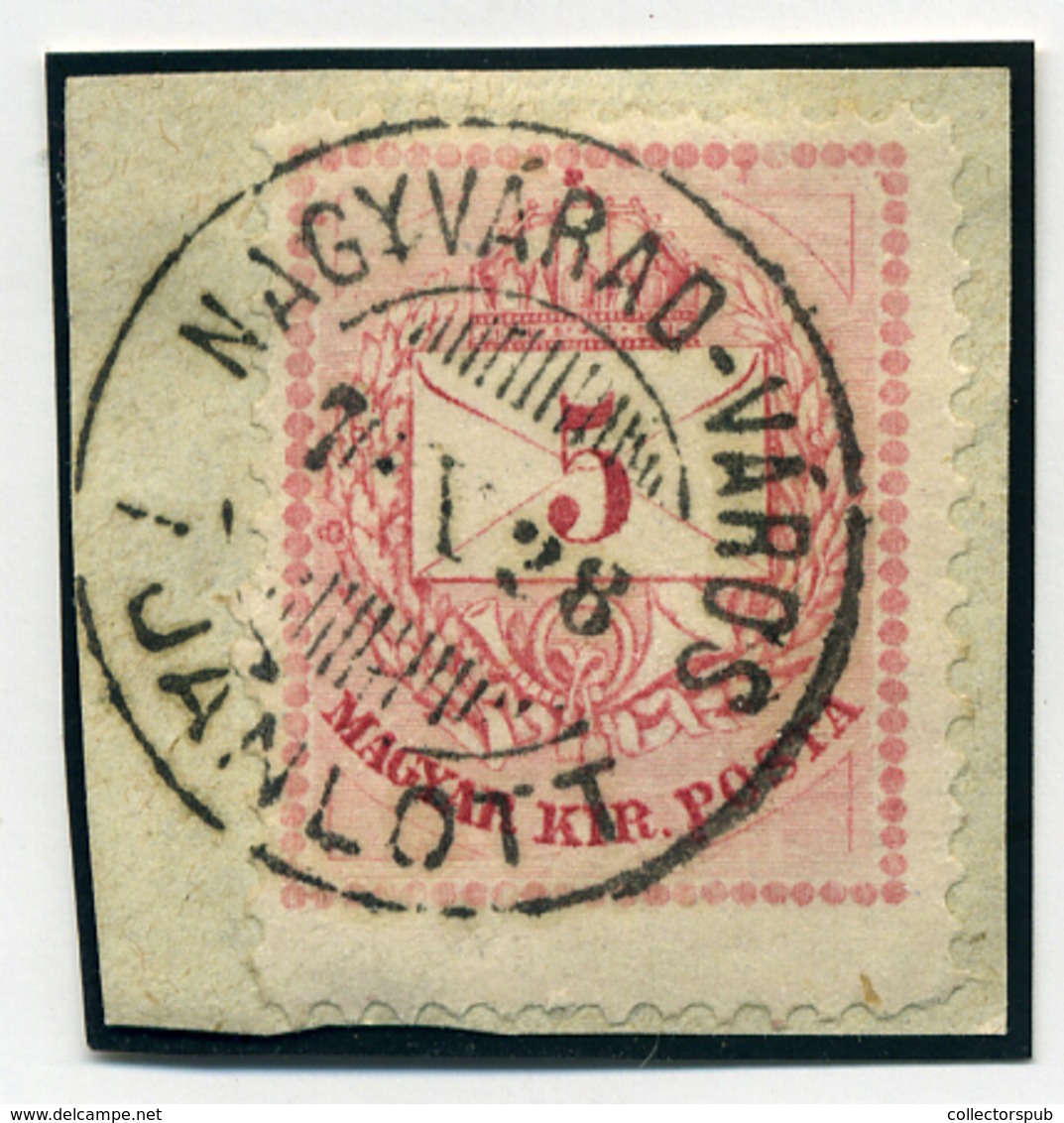 NAGYVÁRAD VÁROS AJÁNLOTT 5Kr Szép Bélyegzés  / CITY REG.  5 Kr Nice Pmk - Used Stamps