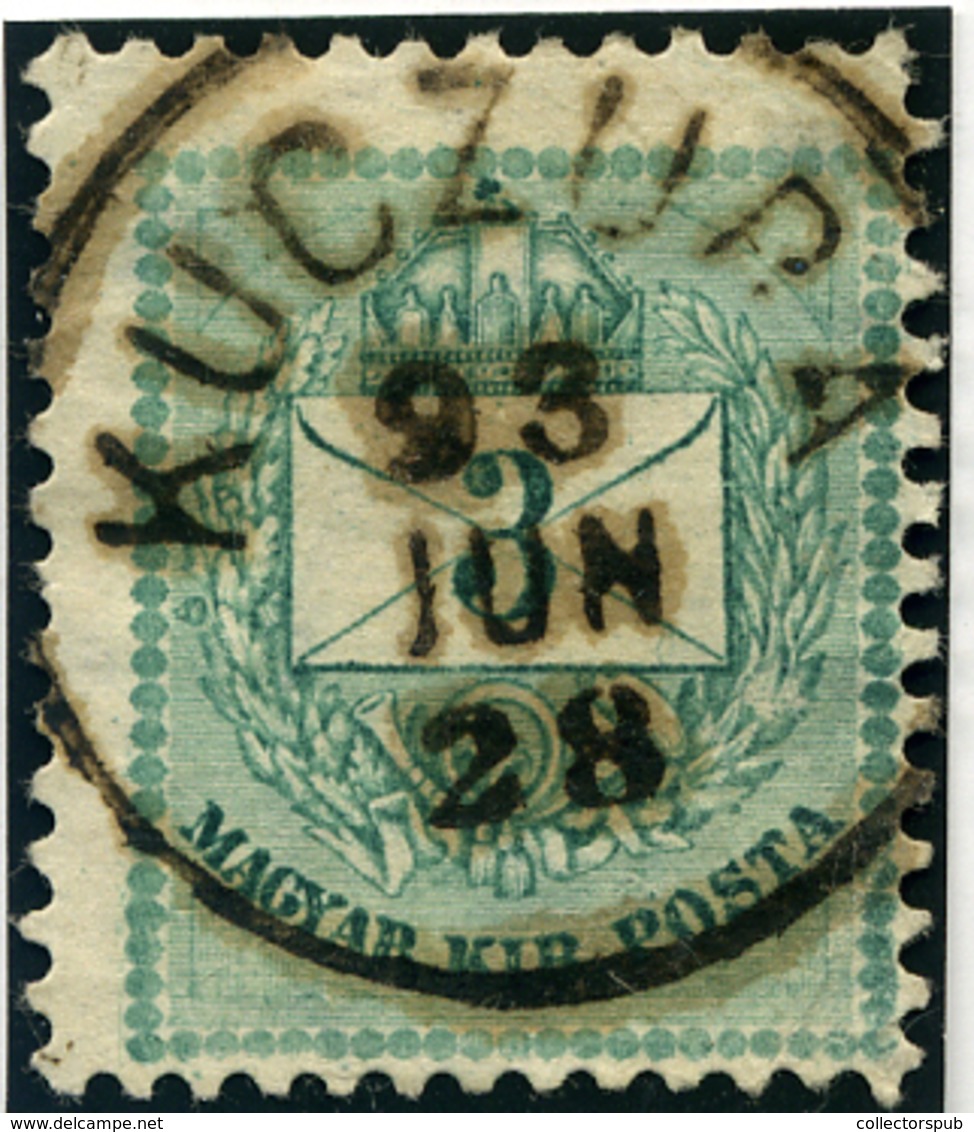 KUCURA 3Kr Szép Bélyegzés  /  3  Kr Nice Pmk - Used Stamps