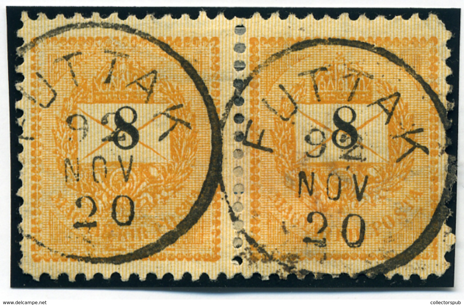 FUTTAK 8Kr Pár Szép  Bélyegzés - Used Stamps