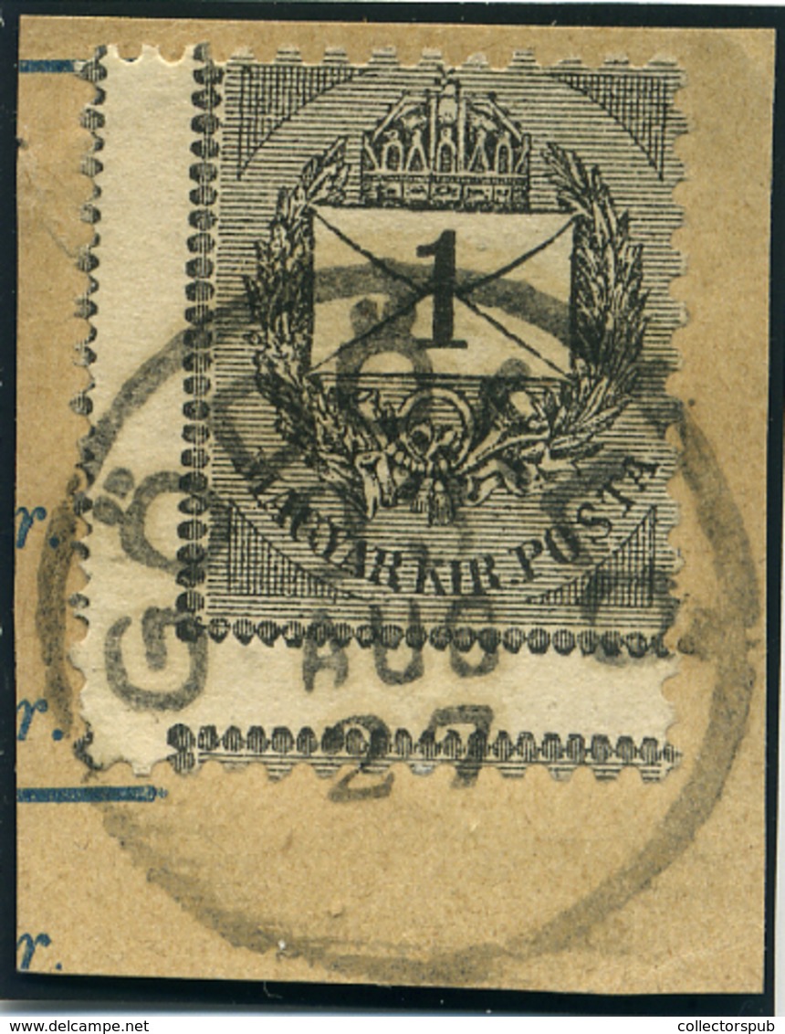 GÖDÖLLŐ 1Kr (nagyon érdekes) Szép Bélyegzés  /  (very Interesting) 1  Kr Nice Pmk - Used Stamps