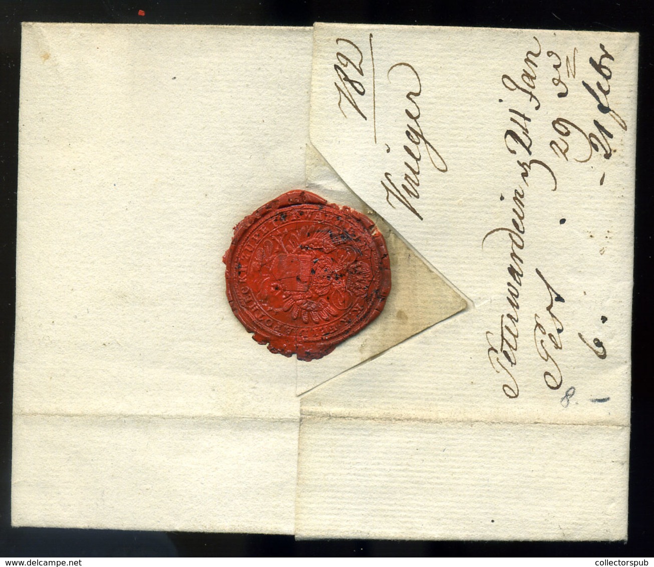 PÉTERVÁRAD 1782. Szép Portós Levél, Tartalommal Pestre Küldve - ...-1867 Prephilately