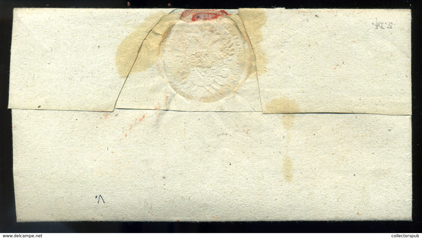 NAGYSZOMBAT 1830. Ex Offo Katonai Levél, Tartalommal Skalitz-ra Küldve - ...-1867 Prephilately