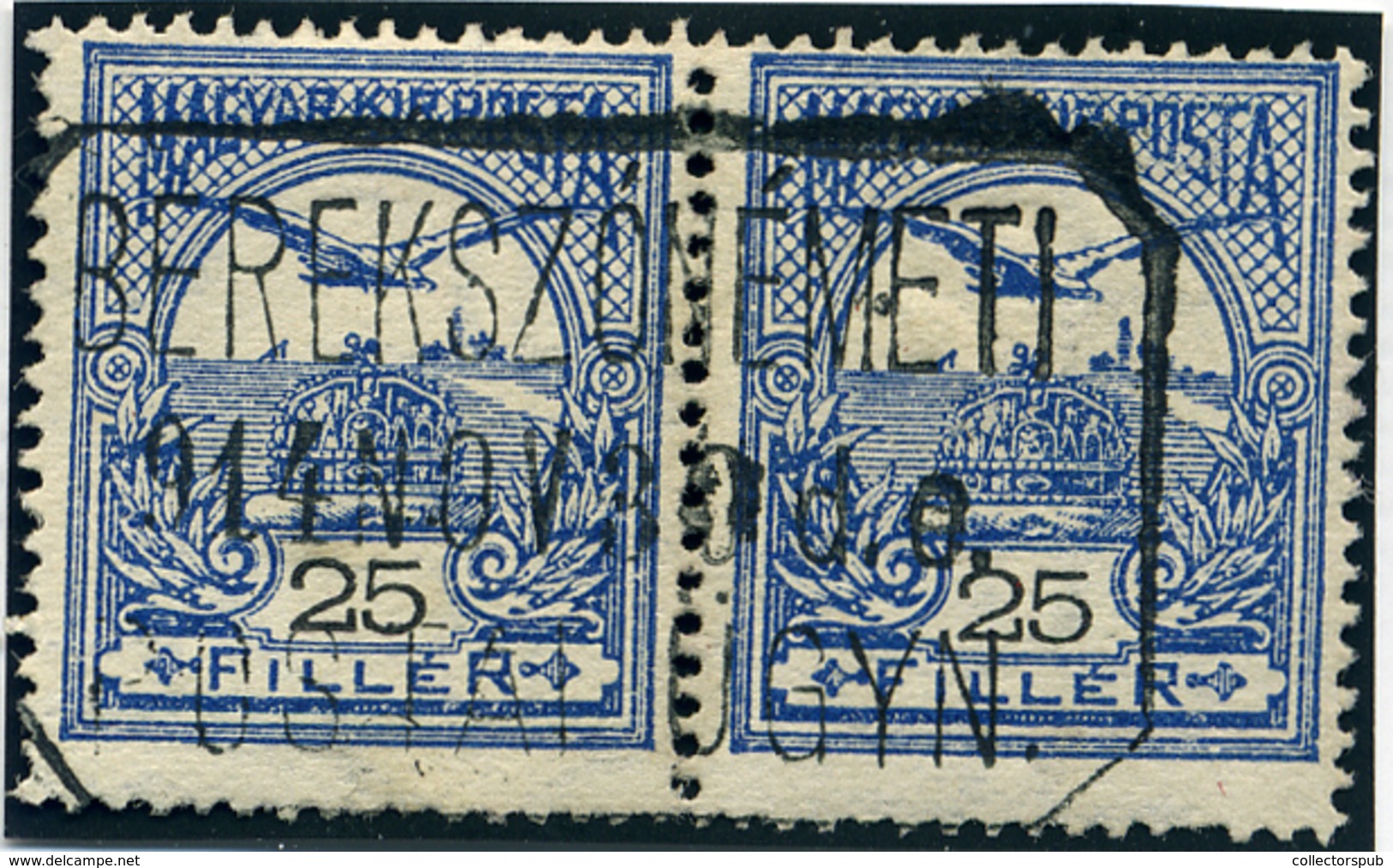 BEREKSZÓNÉMETI / Beregsău Mic . Postaügynökségi Bélyegzés  /  Postal Agency Pmk - Used Stamps