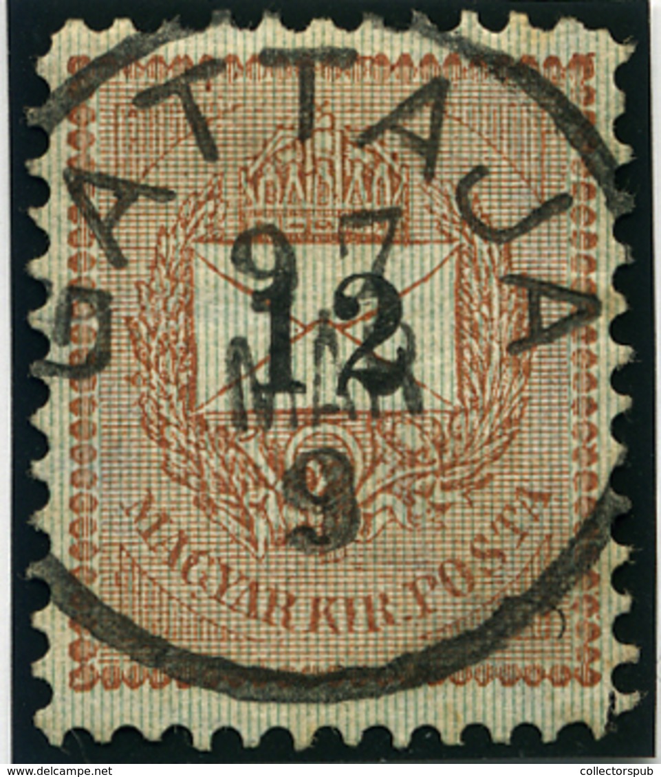 GATTAJA 12Kr Szép Bélyegzés  /  12  Kr Nice Pmk - Used Stamps