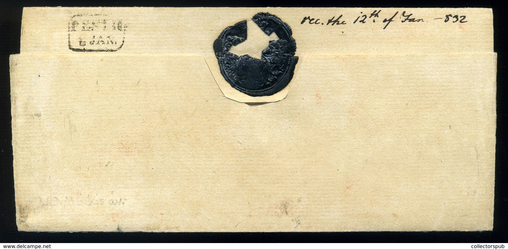 BRED 1832. Szép Portós Levél Pestre Küldve, Hadadi Wesselényi Miklósnak  /  Nice Unpaid Letter To Pest To Miklós Wesselé - ...-1867 Préphilatélie