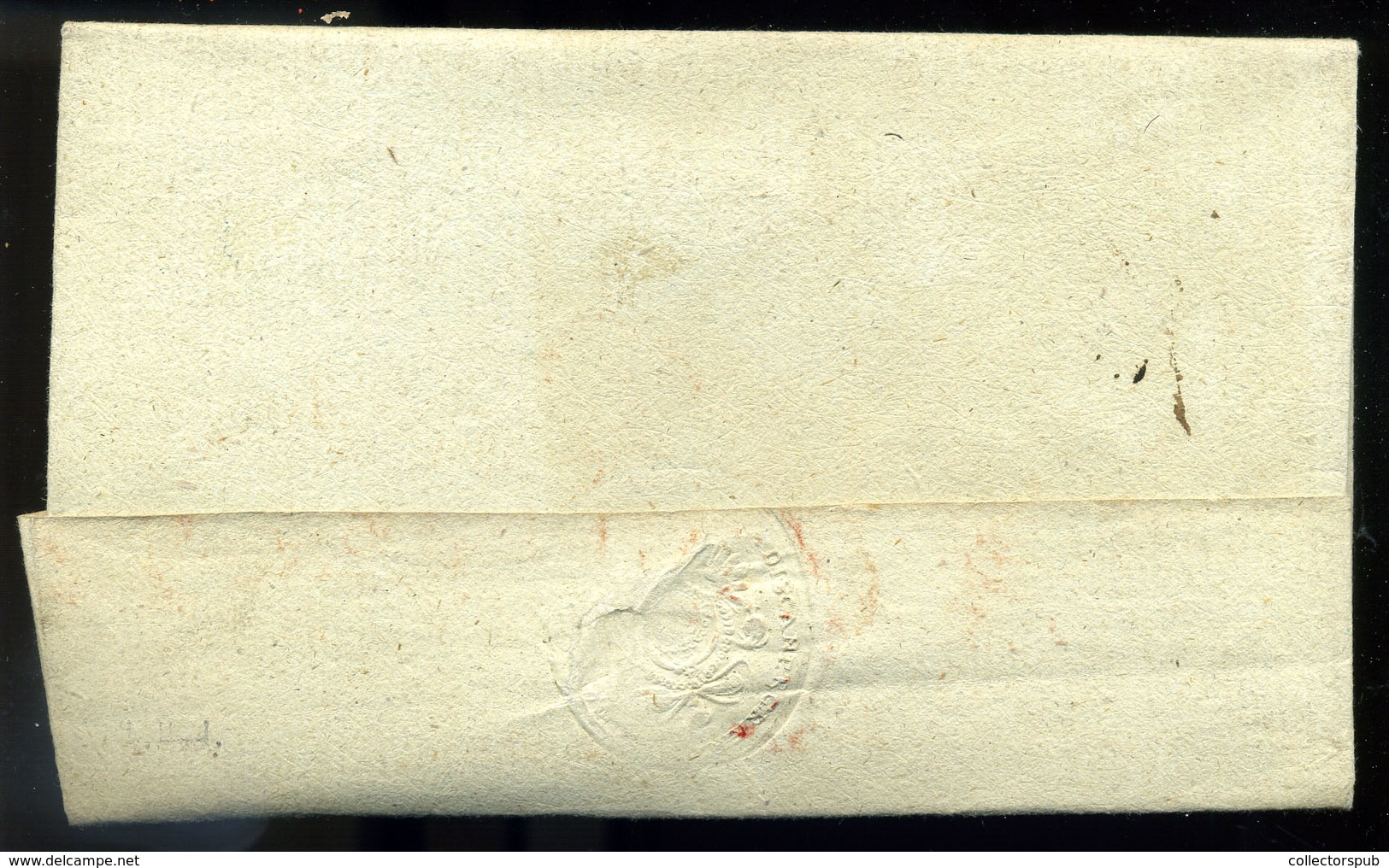 NEUGRADISKA 1825. Dekoratív Ex Offo Levél,Budára Küldve  /  Decorative Official Letter To Buda - Croatie