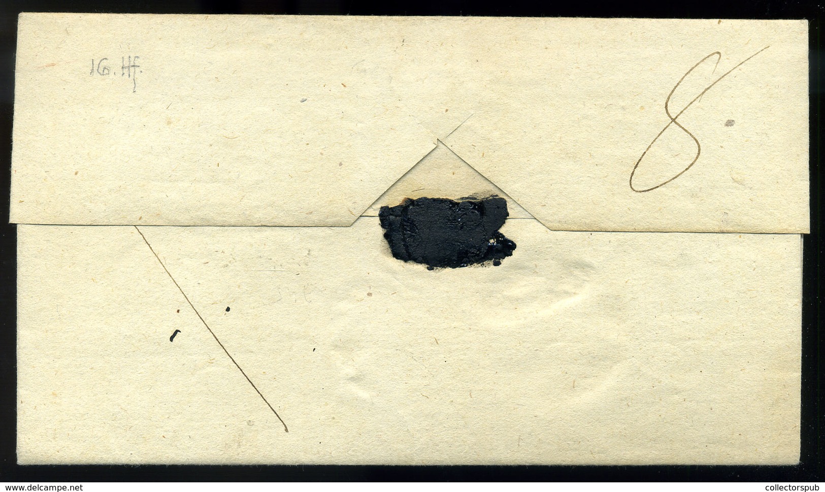 BÁNÁTKOMLÓS 1836. Szép Hivatalos Levél  Aradra Küldve  /  Nice Official Letter To Arad - ...-1867 Préphilatélie