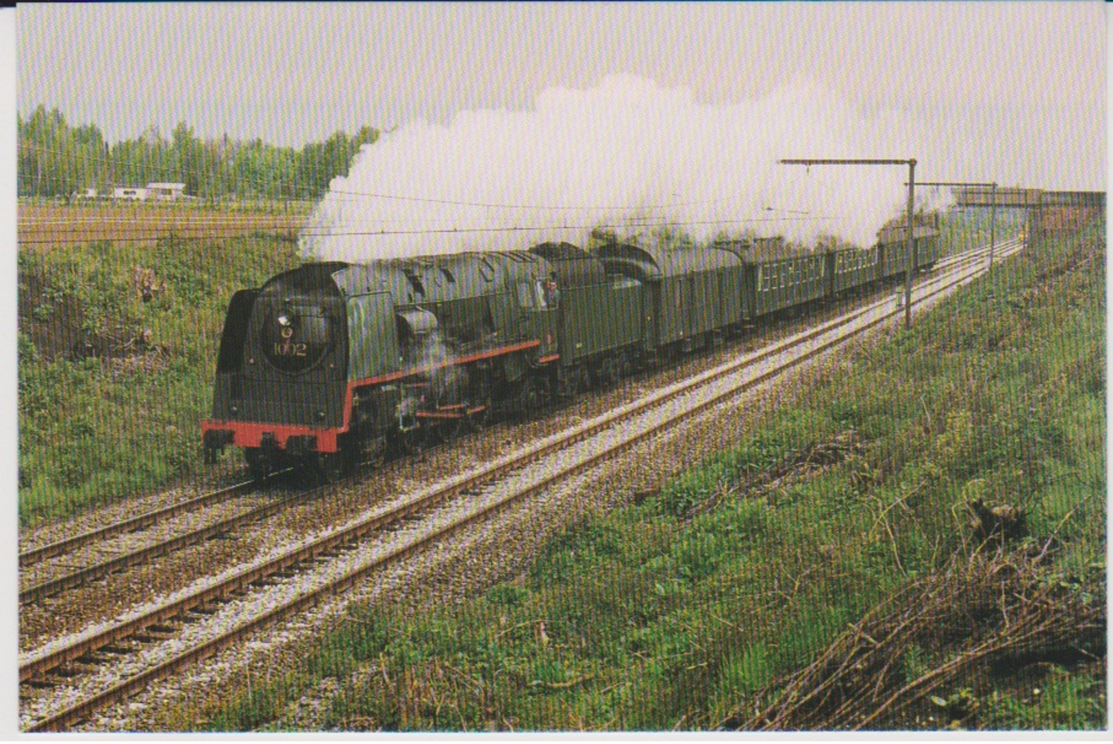 CP - TRAINS - LOCOMOTIVES - Locomotive 1002. - Trains