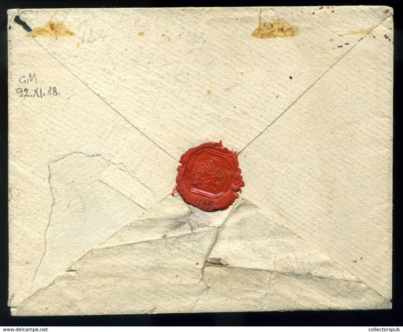 PEST 1818. Szép Portós Levél Komáromba Küldve  /  Nice Unpaid Letter To Komárom - ...-1867 Prephilately