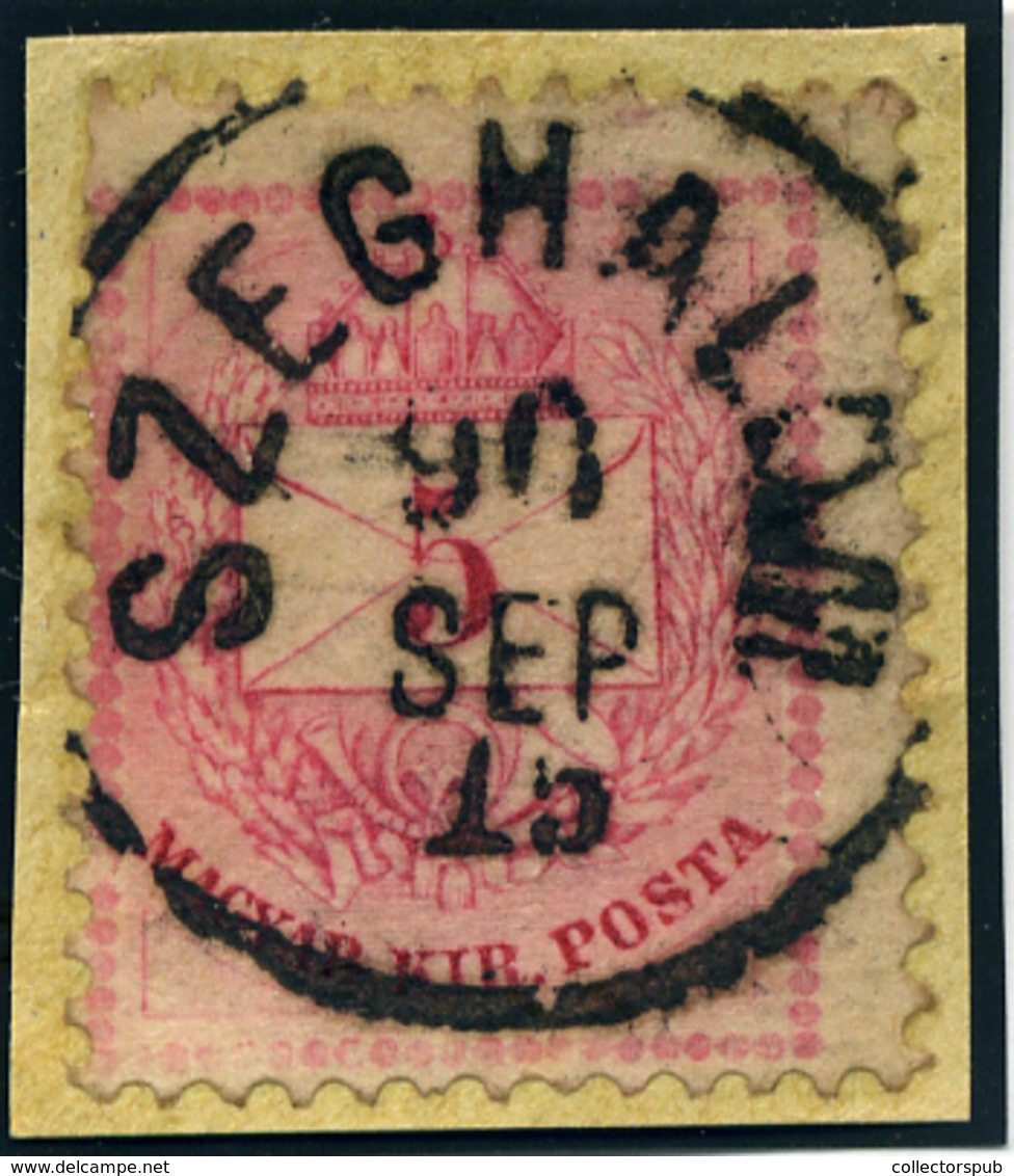 SZEGHALOM  5Kr  Szép Bélyegzés  /  5  Kr Nice Pmk - Used Stamps