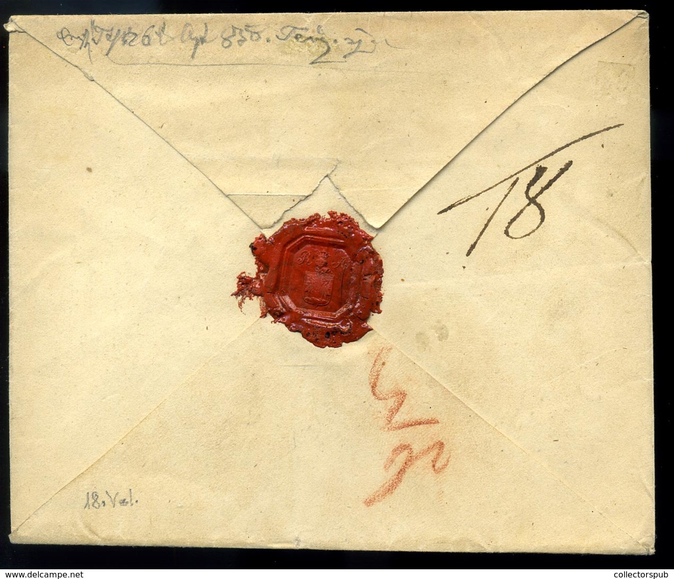 BEODRA 1838. Portós Levél "erga Recepisse" Pestre Küldve  /  Unpaid Letter To Pest - ...-1867 Prephilately