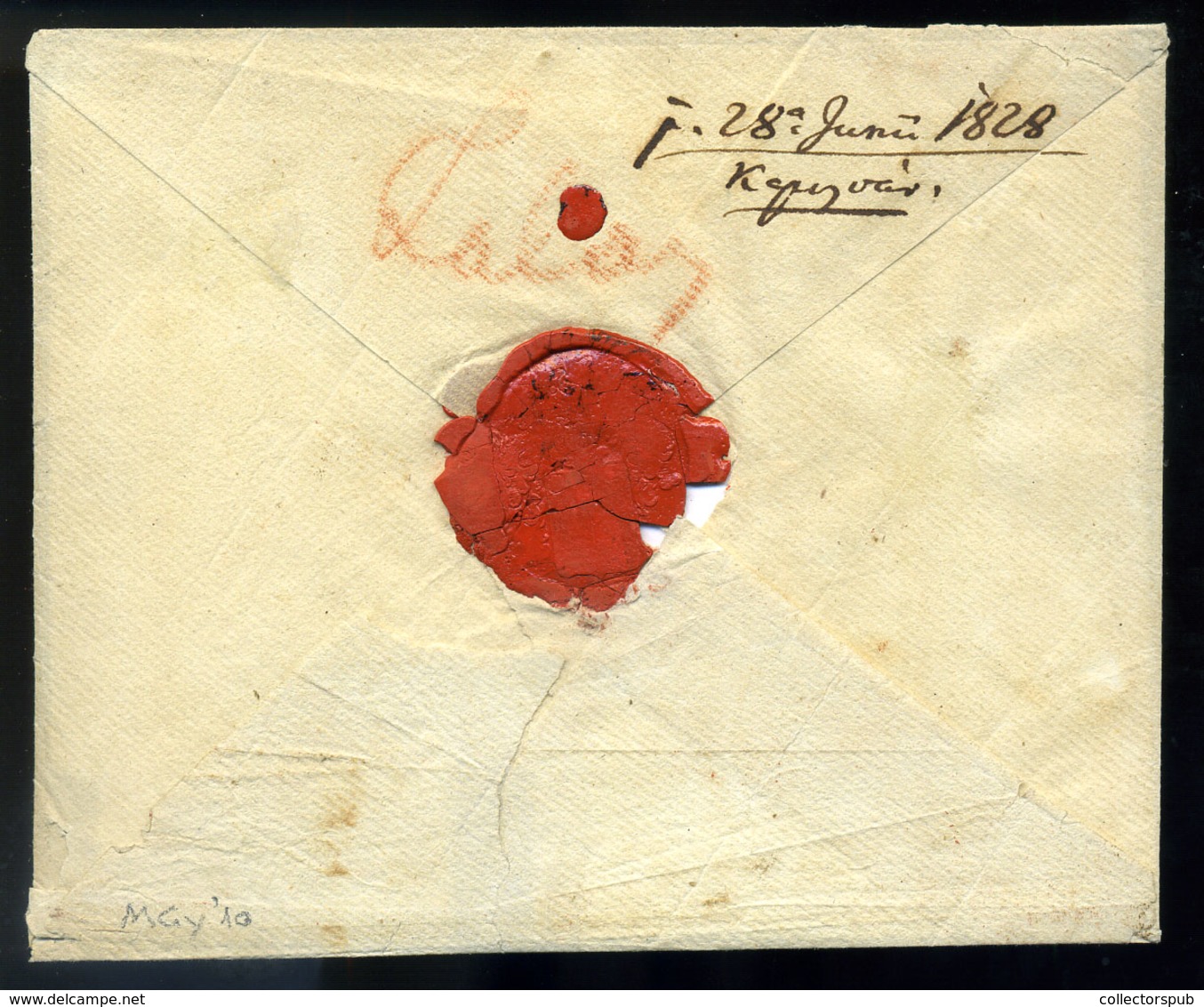PEST 1828. Portós Levél Mikére Küldve  /  Unpaid Letter To Mike - ...-1867 Prephilately
