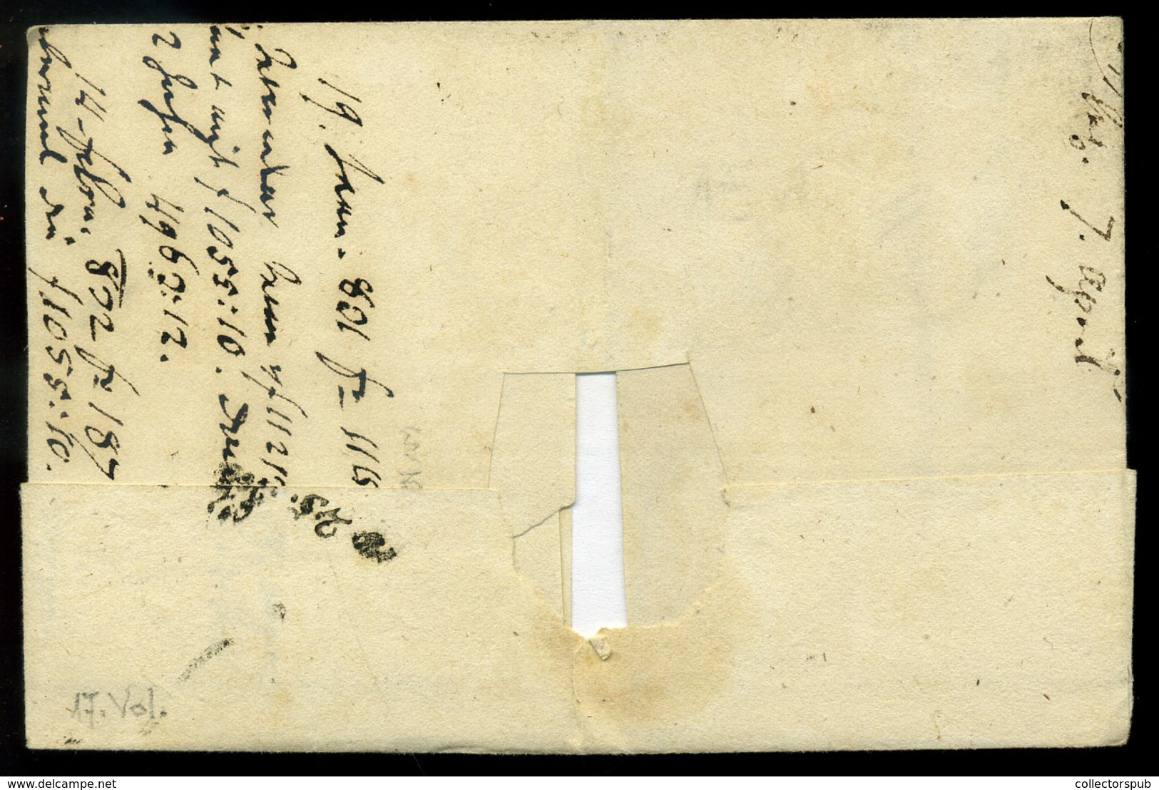 BUDA 1802. Portós Levél "V.F.OFEN" Pozsonyba Küldve  /  Unpaid Letter To Pozsony - ...-1867 Prephilately