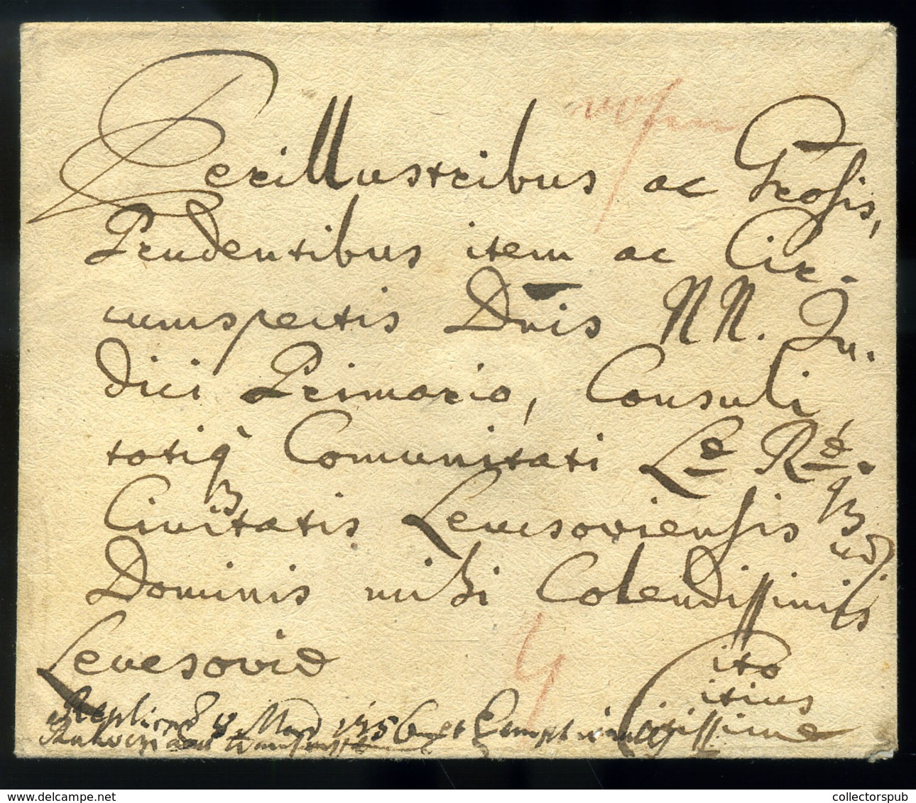 BUDA Portós Levél , Kézírásos "v Ofen" "Cito" Lőcsére Küldve  /  Unpaid Letter Hand Written Cito To Lőcse - ...-1867 Prephilately