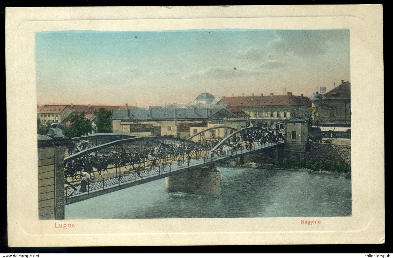 LUGOS 1912. Régi Képeslap  /   Vintage Pic. P.card - Hongrie