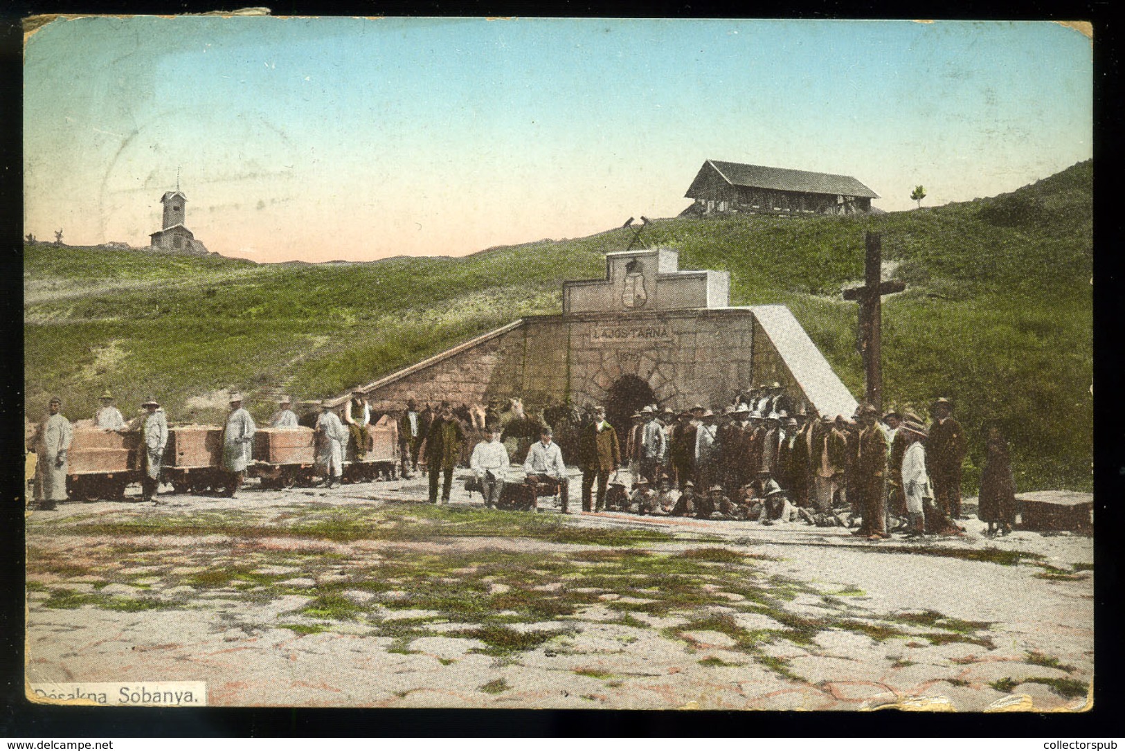 DÉSAKNA 1911. Sóbánya, Vasút, Régi Képeslap  /  Salt Mine, Railway,  Vintage Pic. P.card - Hongrie