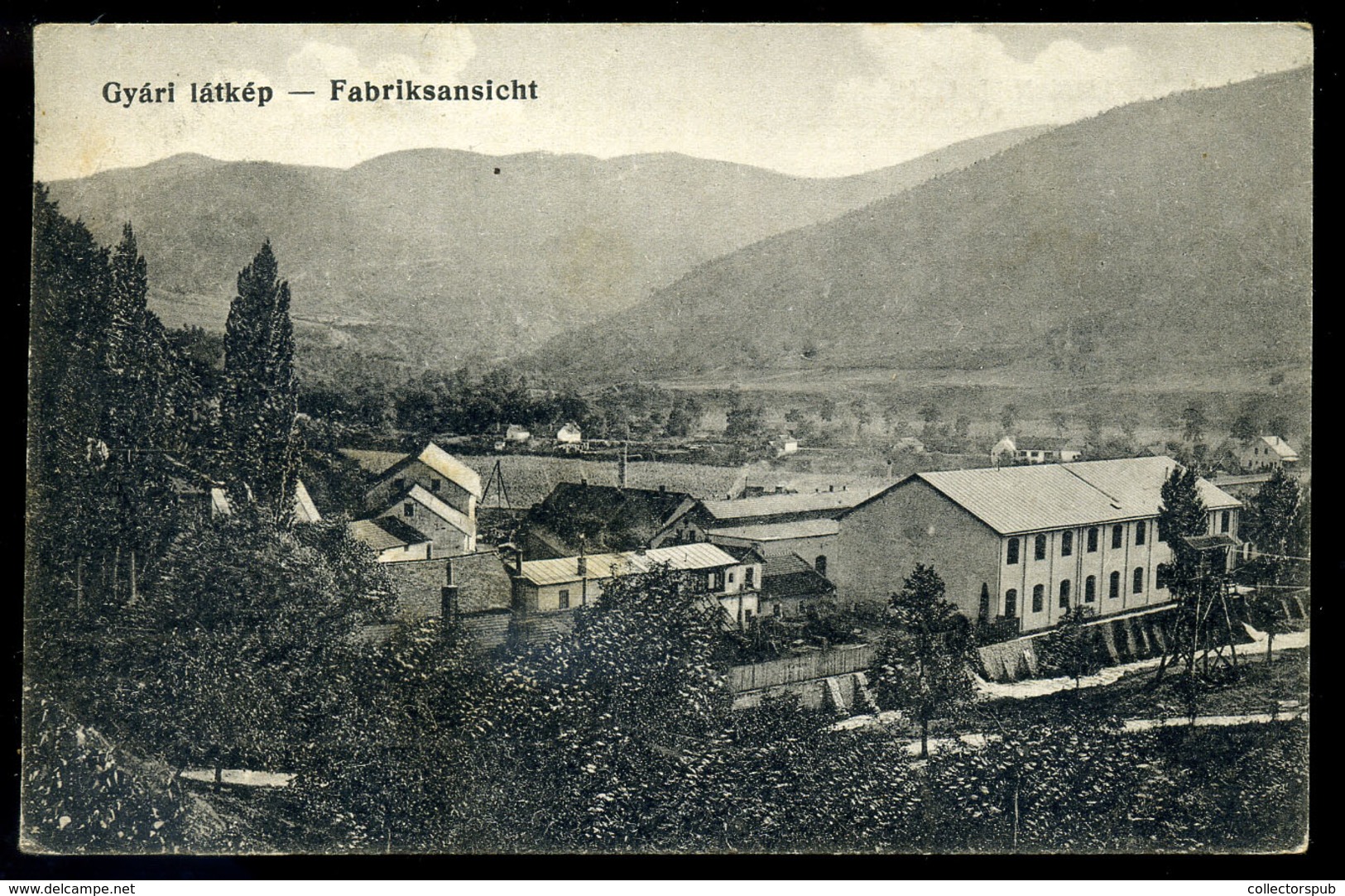 CSERNAHÉVÍZ / Topleț  Schramm Gépgyár, Régi Képeslap  /  Machine Shop  Vintage Pic. P.card - Romania