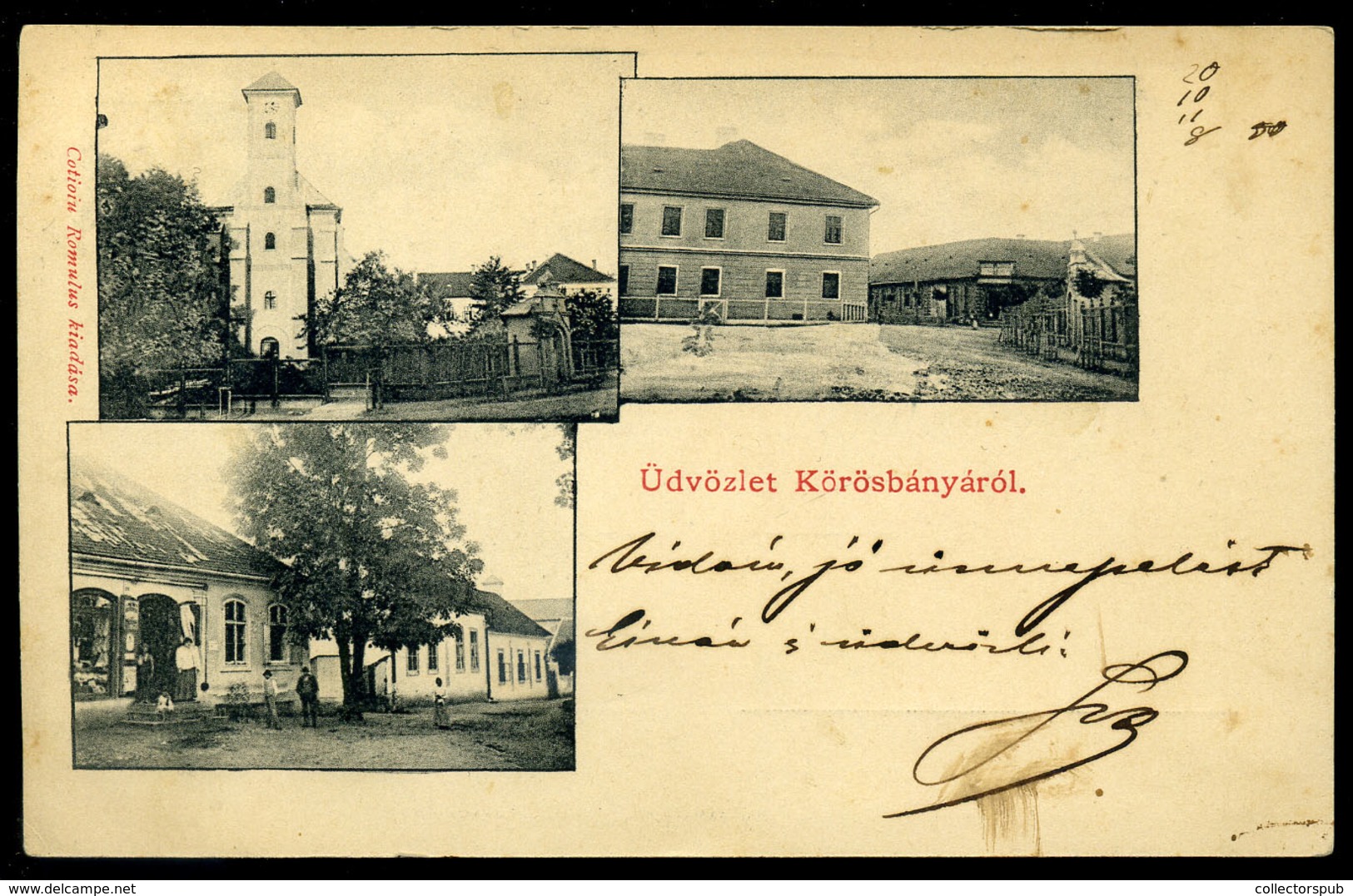 KÖRÖSBÁNYA / Baia De Criș 1900. Cca. Régi Képeslap  /   Vintage Pic. P.card - Roumanie