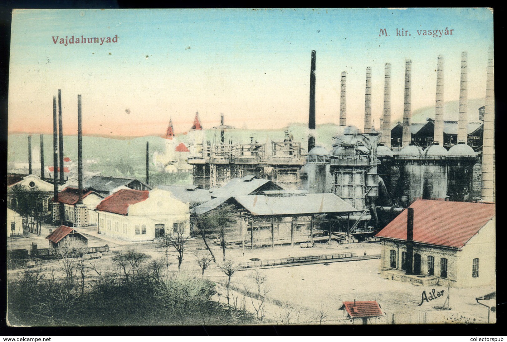 VAJDAHUNYAD 1912. Vasgyár, Régi Képeslap  /  Iron Factory  Vintage Pic. P.card - Hongrie