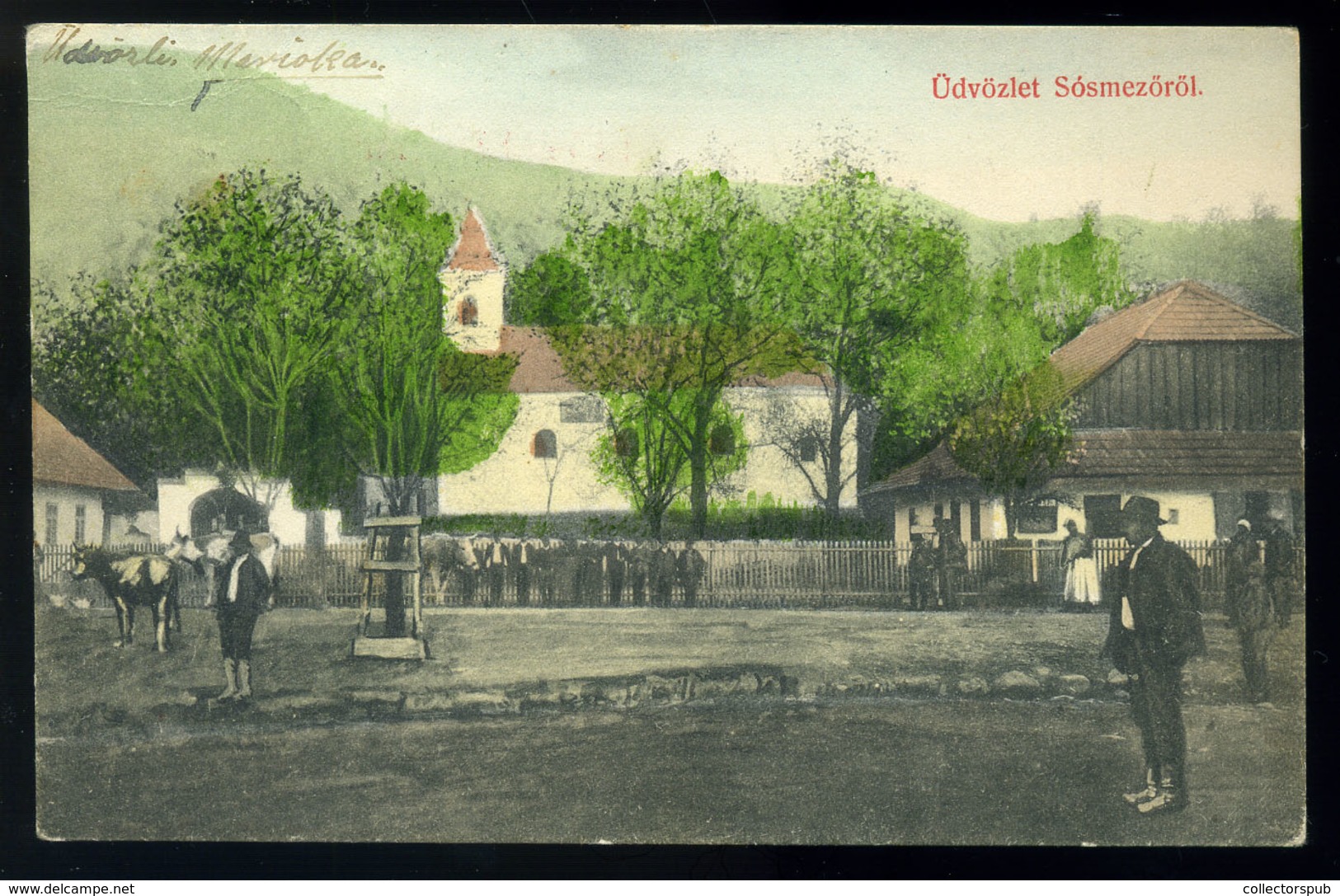 SÓSMEZŐ /  Poiana Sărată 1910. Régi Képeslap  /   Vintage Pic. P.card - Hungary