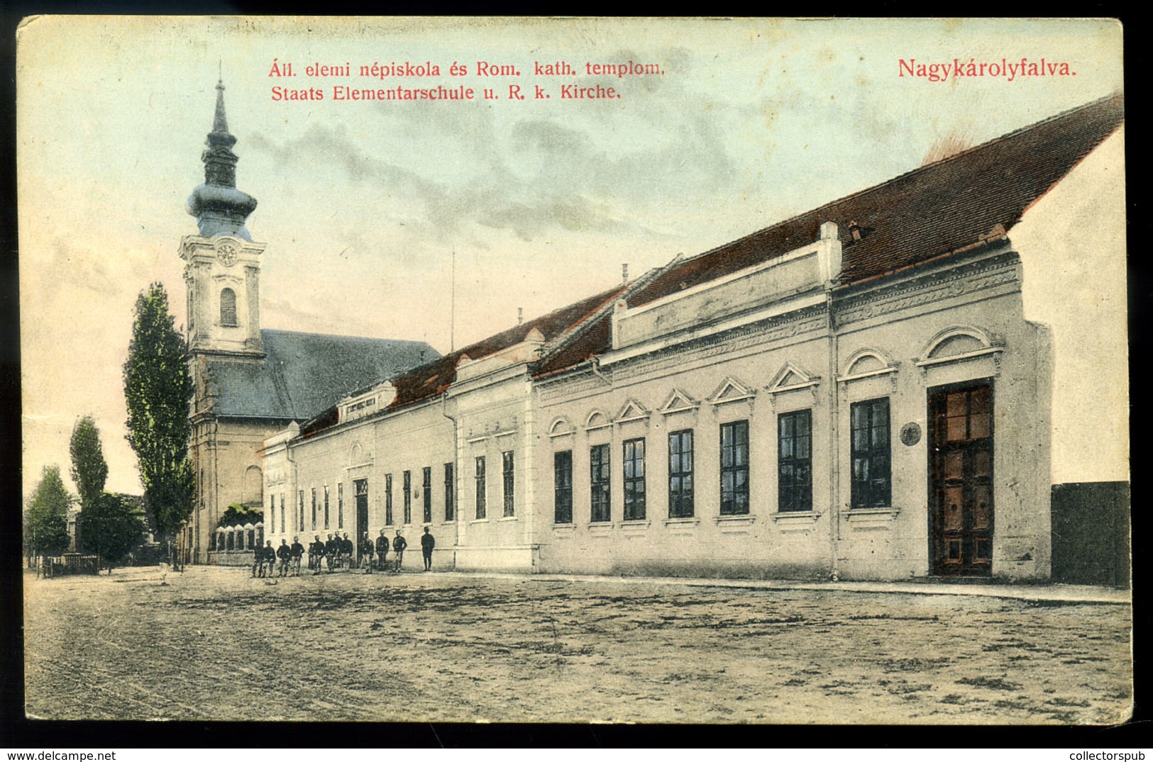 NAGYKÁROLYFALVA / Banatski Karlovac 1913. Régi Képeslap  /   Vintage Pic. P.card - Hungary