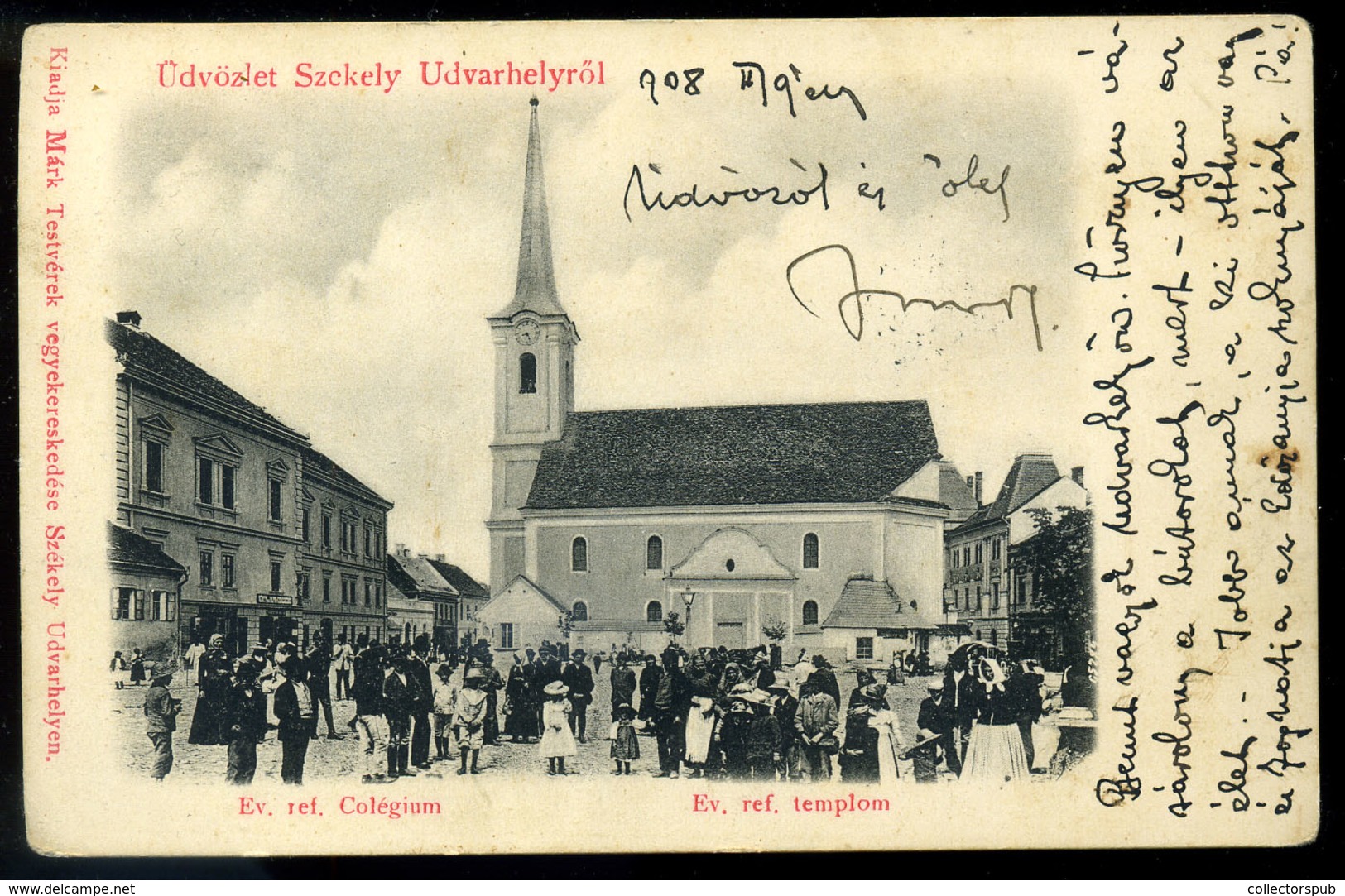 SZÉKELYUDVARHELY 1905. Régi Képeslap   /   Vintage Pic. P.card - Hongrie