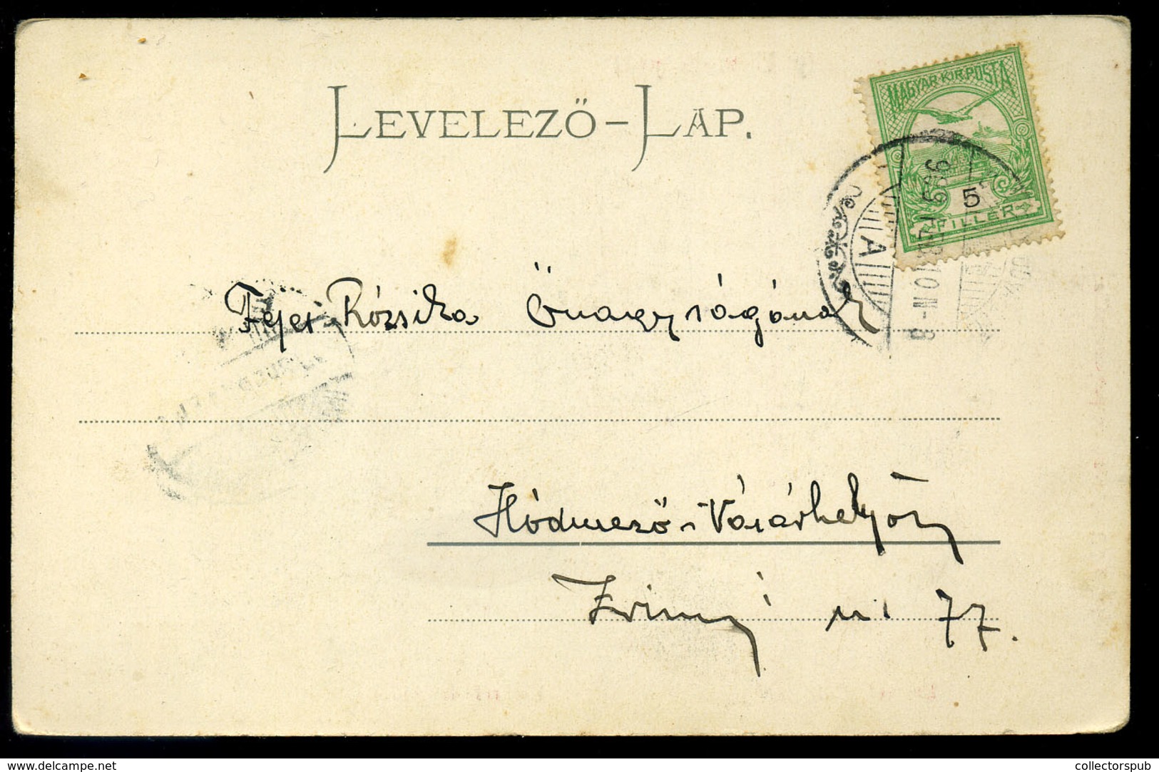 SZÉKELYUDVARHELY 1905. Régi Képeslap   /   Vintage Pic. P.card - Hongrie