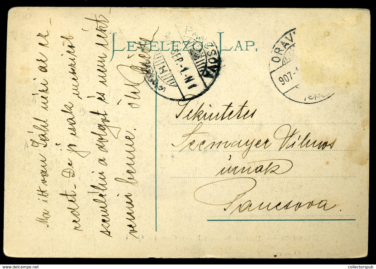BOZOVICS 1907. Régi Képeslap , Kollázs  /   Vintage Pic. P.card Collage - Hongrie