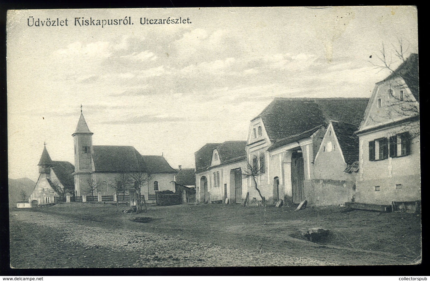 KISKAPUS /Copșa Mică 1915.  Régi Képeslap  /   Vintage Pic. P.card - Hungría