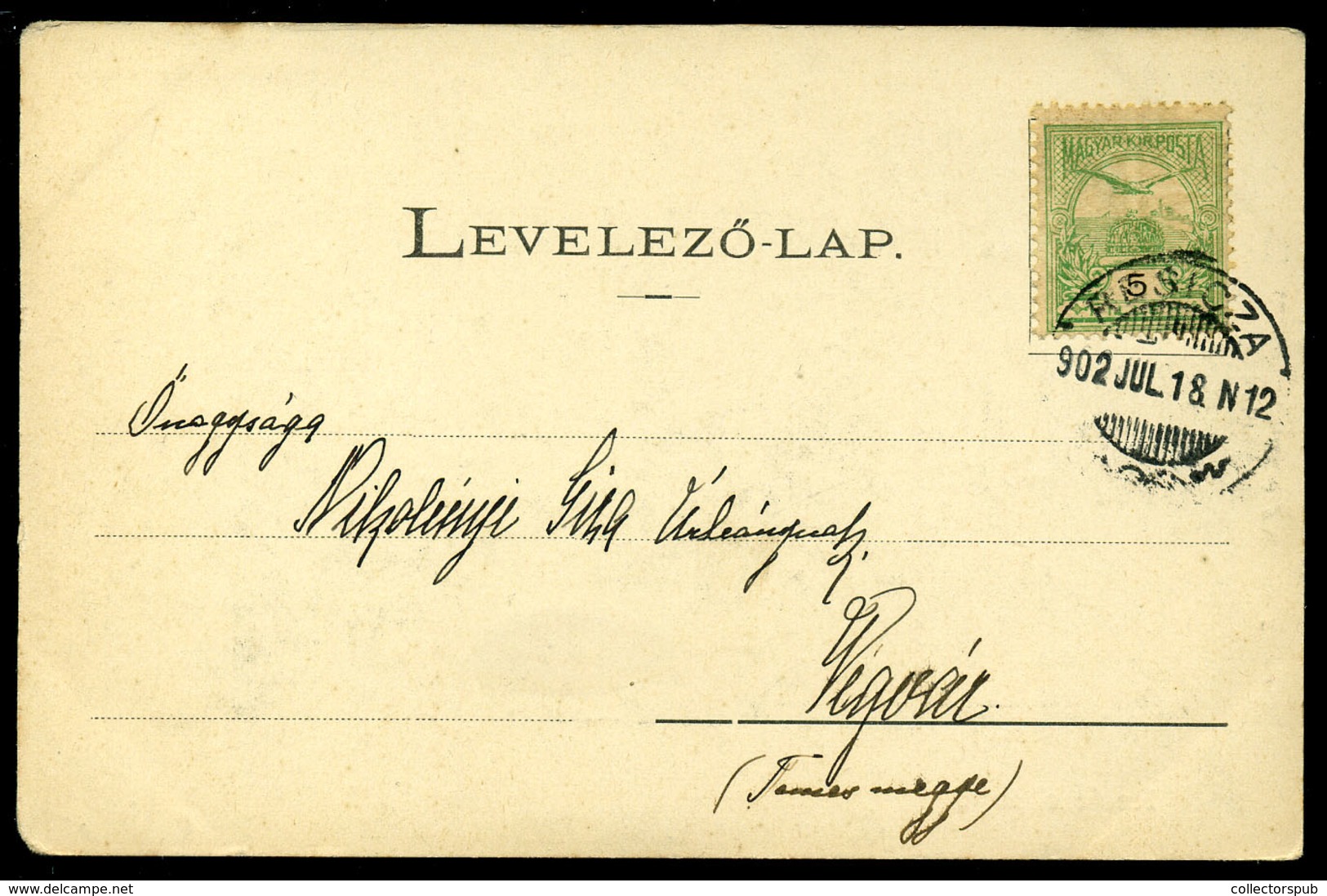 RESICZA 1902. Bánya Bejárat, Vasút, Régi Képeslap  / Mine Entrance, Railway Vintage Pic. P.card - Hongrie