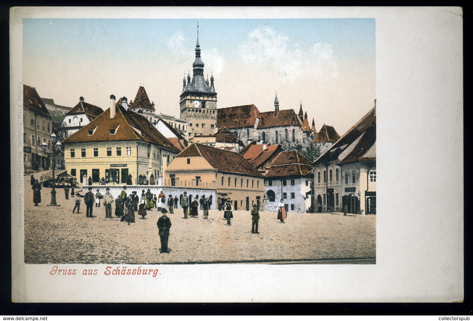 SEGESVÁR 1900. Régi Képeslap  / Vintage Pic. P.card - Romania