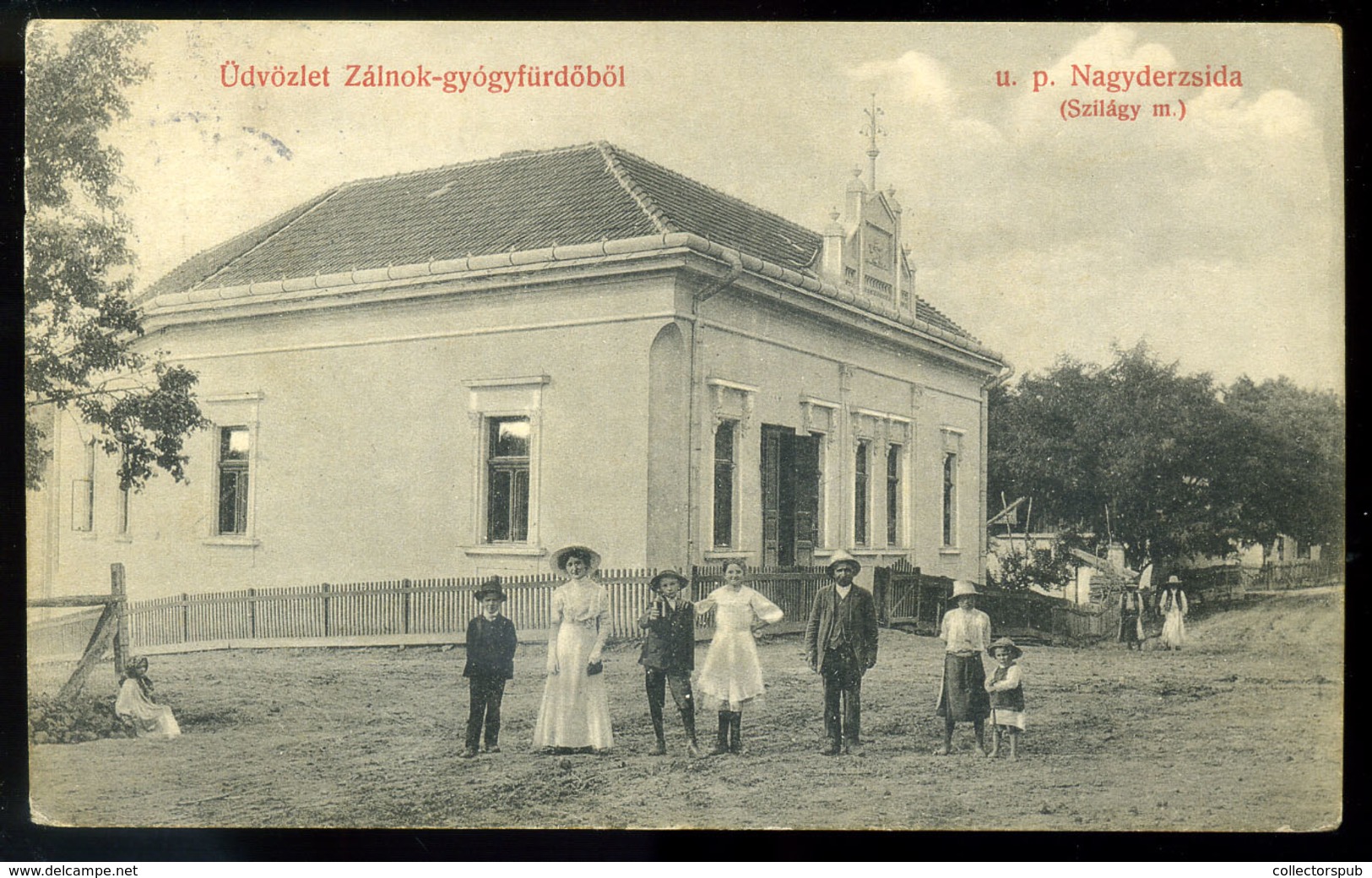 NAGYDERZSIDA / Bobota 1909. Régi Képeslap  /  Vintage Pic. P.card - Ungheria