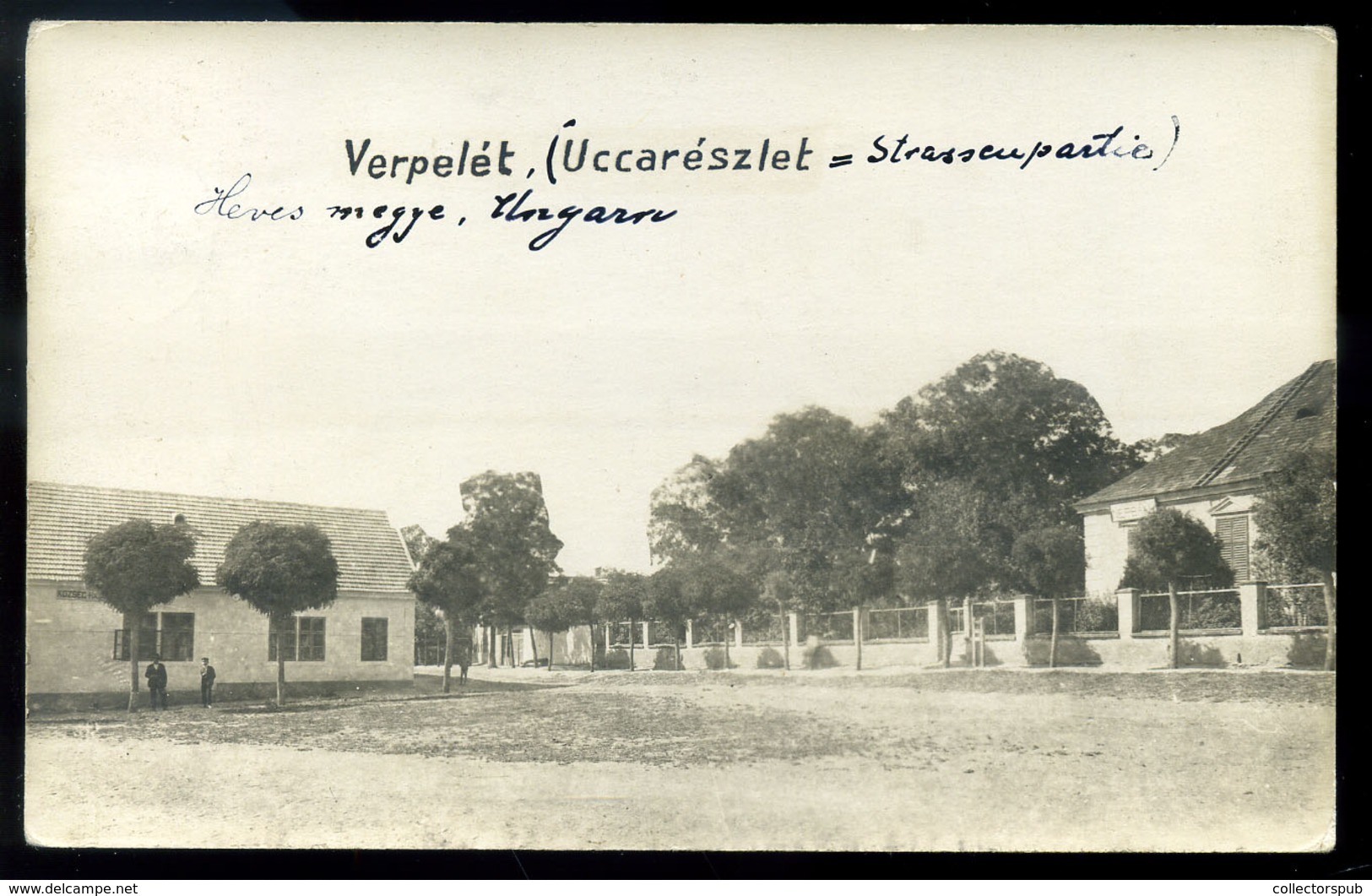 VERPELÉT 1927. Fotós Képeslap  /  Photo  Vintage Pic. P.card - Hongrie