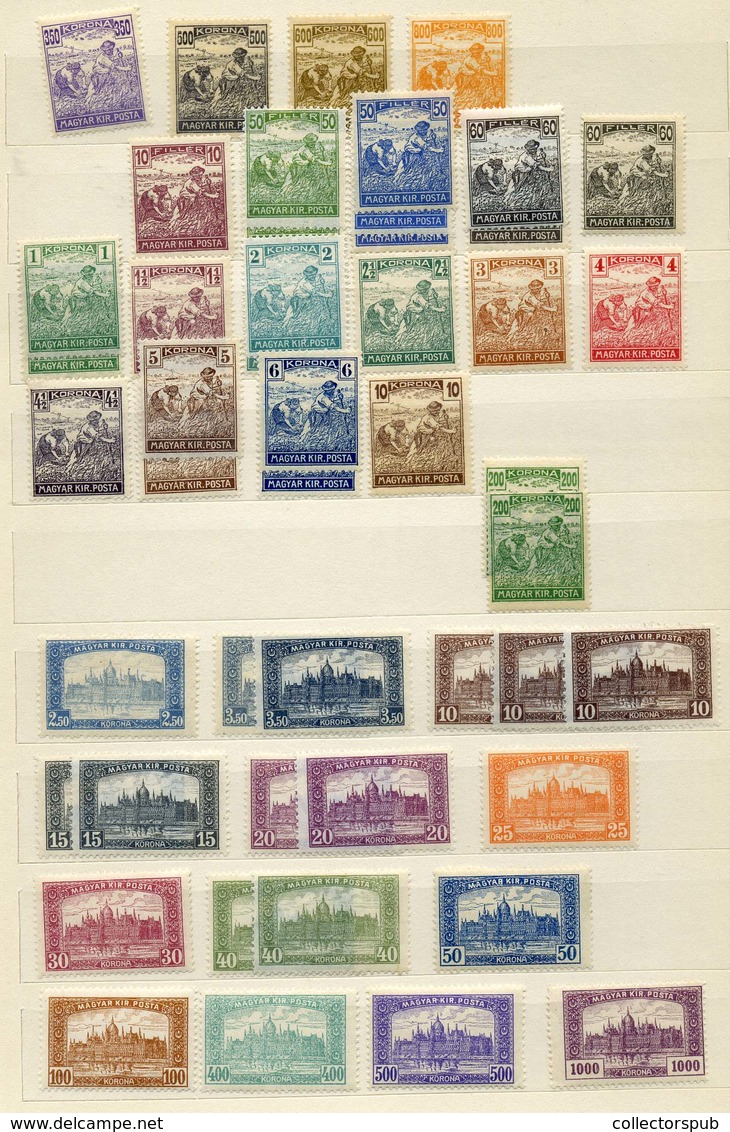 1900-1920. cca. postatiszta vegyes rendező, jobb darabokkal , hadisegély és Árvíz sor stb.. Jó tétel!  /  mixed bundle, 