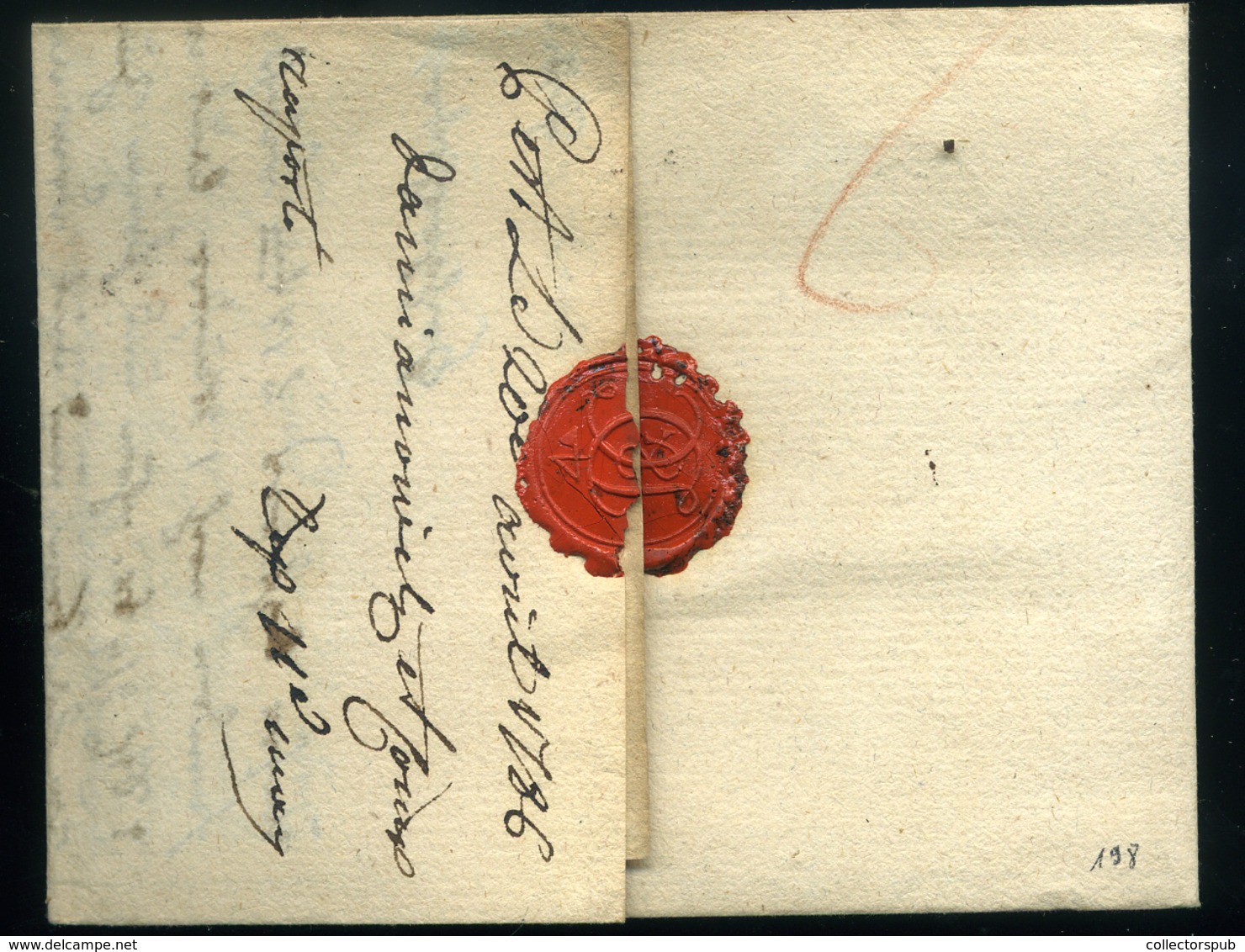 BUDA 1786. Portós Levél Tartalommal "Von Offen" Belgiumba, Hodimont-ba Küldve. Korai Darab!  /  Unpaid Letter, Cont. To  - ...-1867 Prephilately