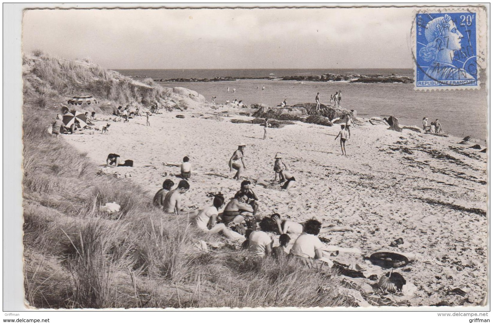 REVILLE LA PLAGE DE JONVILLE CPSM 9X14 TBE - Autres & Non Classés