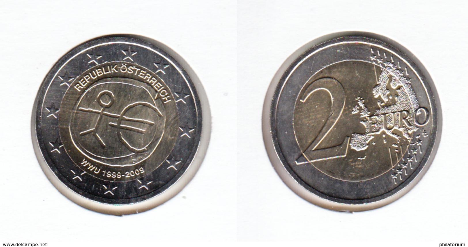 AUTRICHE  ÖSTERREICH  2 Euro 2009   UNC - Oostenrijk