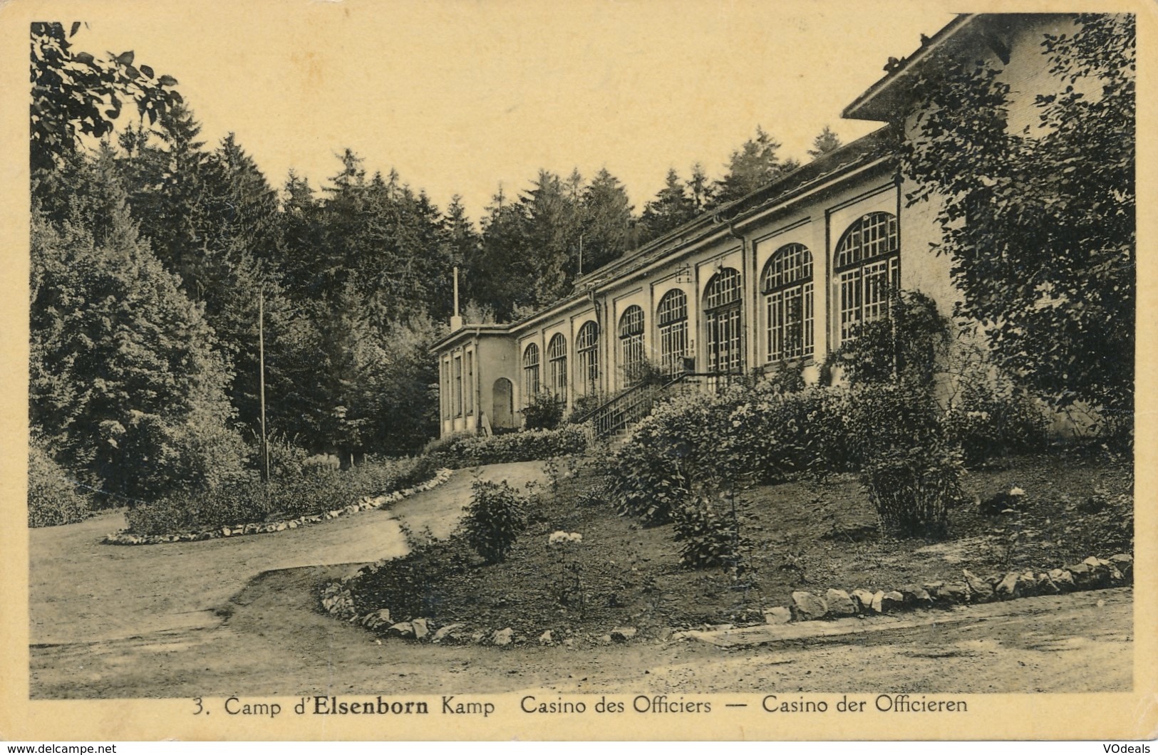 CPA - Belgique - Camp D'Elsenborn - Casino Des Officiers - Elsenborn (Kamp)