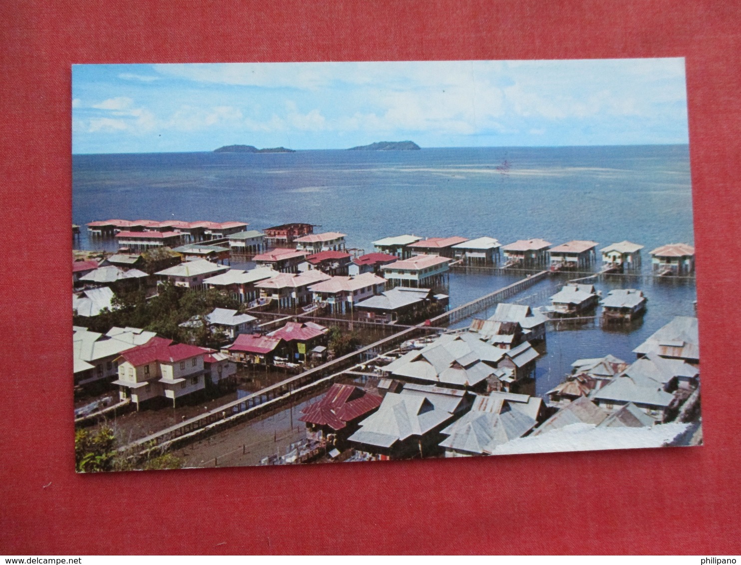 KAMPONG AYER  JESSELTON TOWN NORTH BORNEO    Ref 3275 - Indonesia